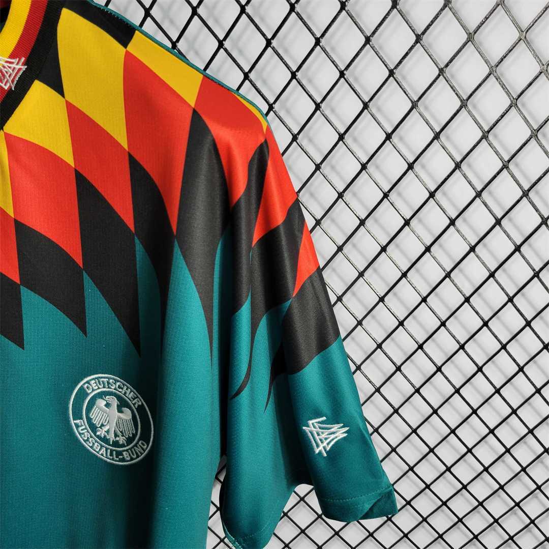 AlphaJersey-Retro Germany 1994 Away Stadium Jersey