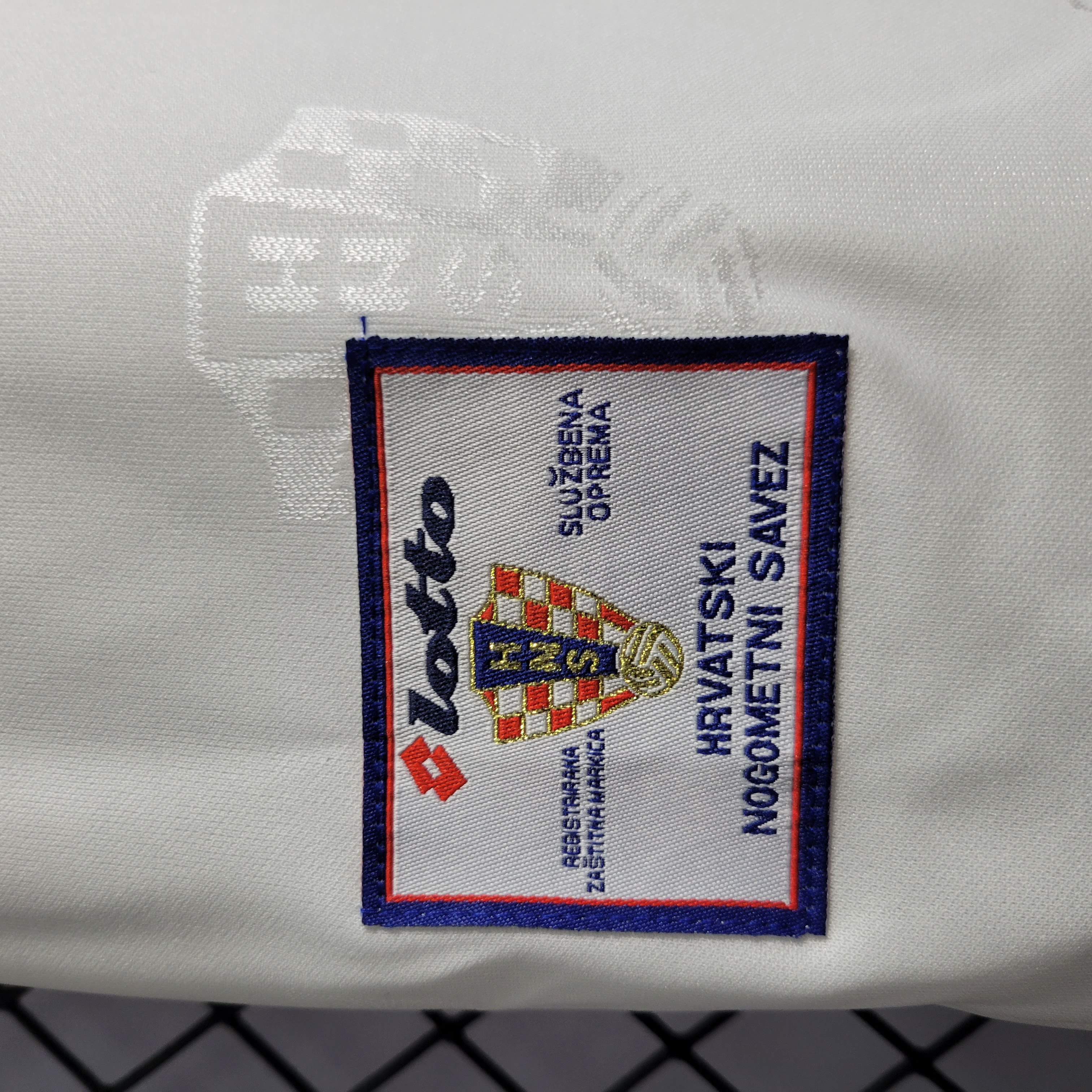 AlphaJersey-Retro Croatia 1998 Home Stadium Jersey