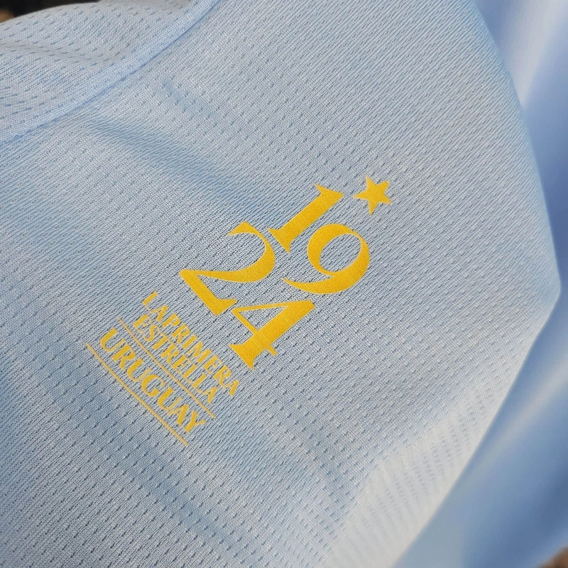 AlphaJersey-Uruguay 2024 Home Stadium Jersey - Fans Version