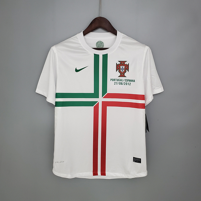 AlphaJersey-Retro Portugal 2012 Away Stadium Jersey