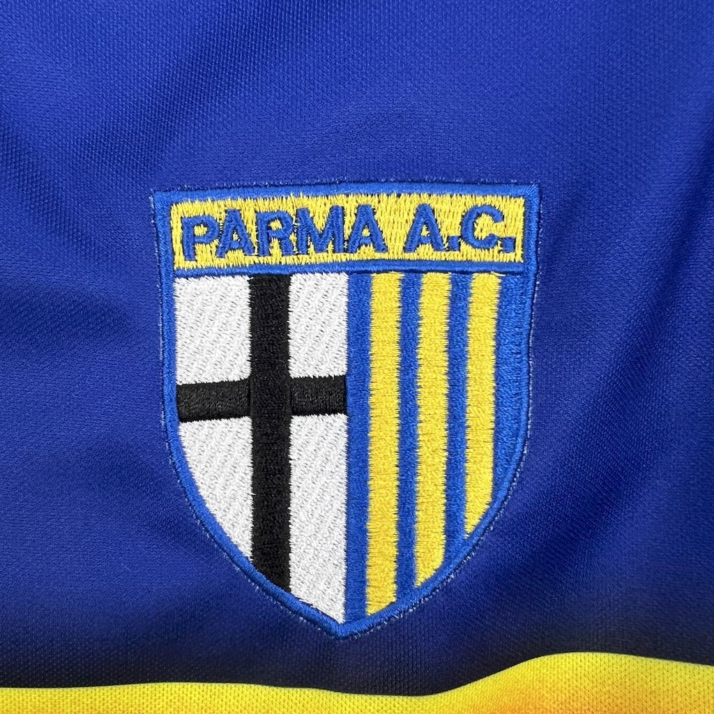 AlphaJersey-Retro Parma 2001-02 Home Jersey - Fans Version