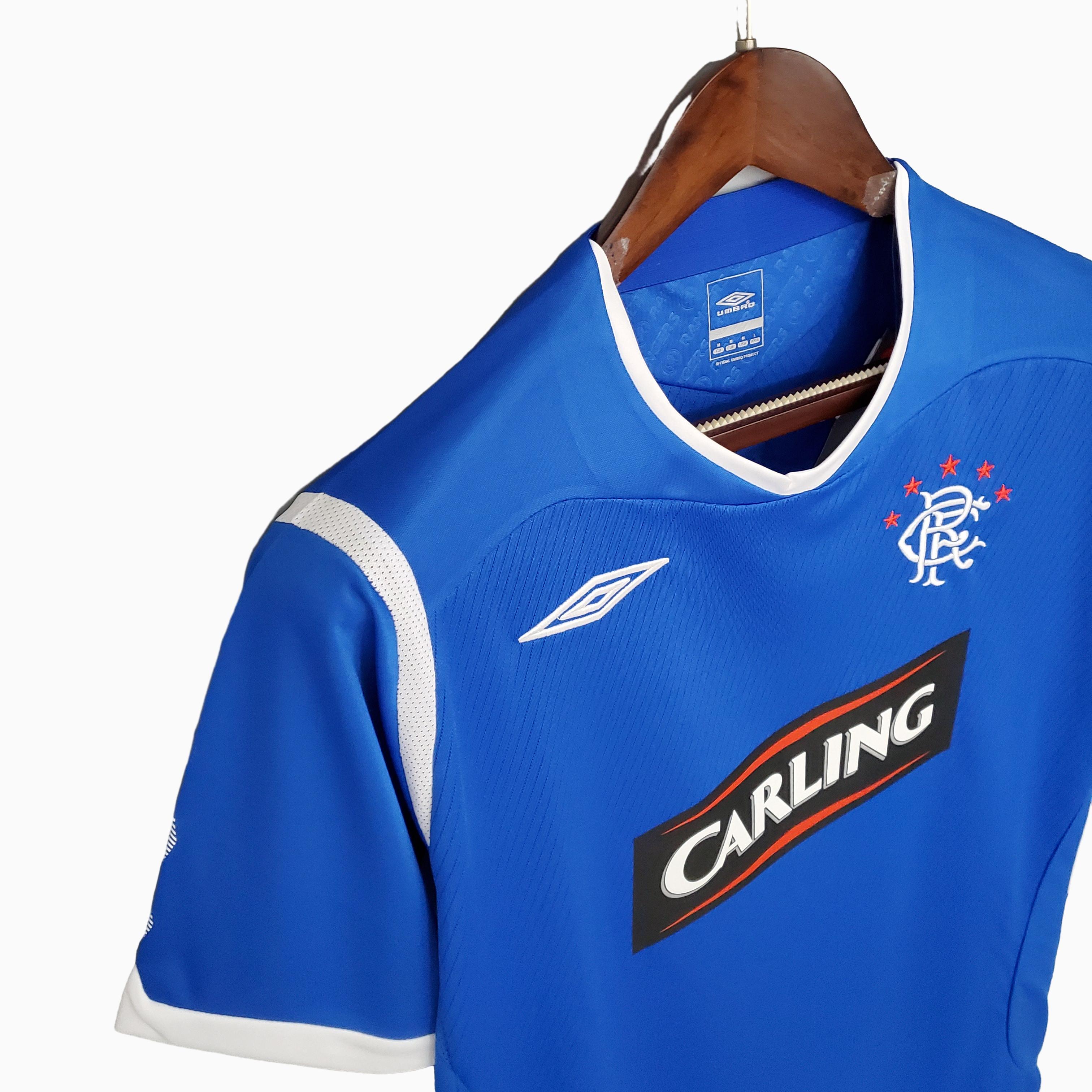 AlphaJersey-Retro Glasgow Rangers 08-09 Home Stadium Jersey