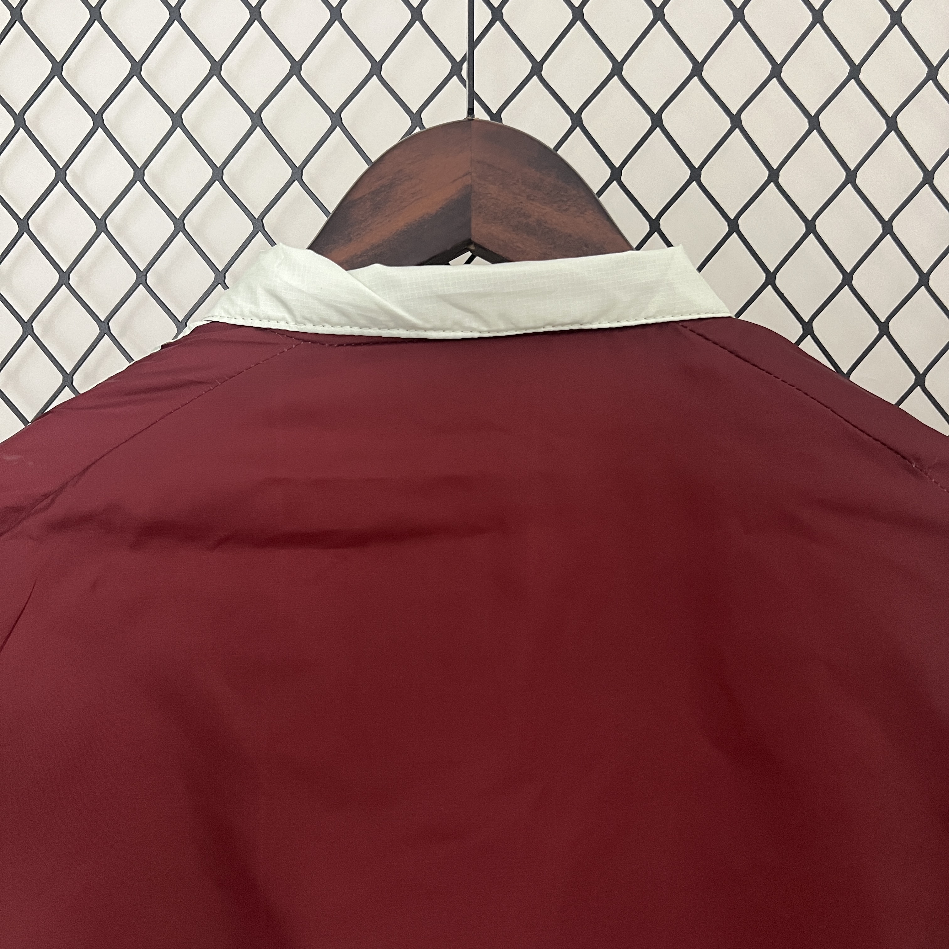AlphaJersey-Mexico 2024 Double Sided Reversible Windbreaker - Red & Grey