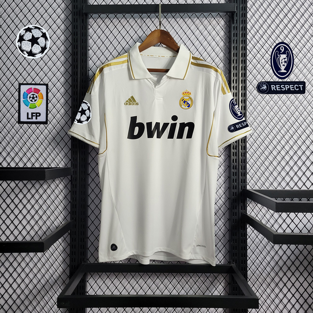 AlphaJersey-Real Madrid Retro 11-12 Home Stadium Jersey