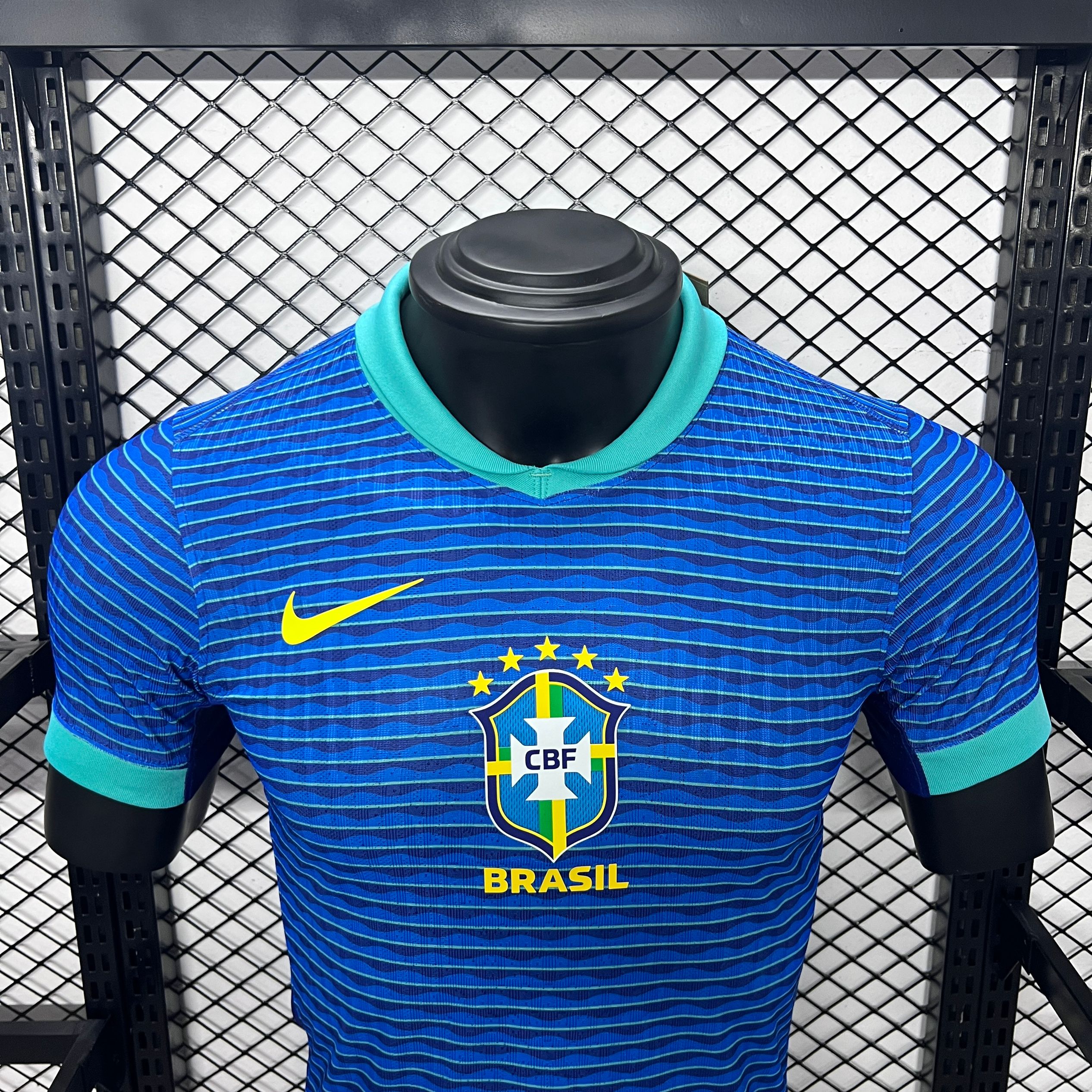 AlphaJersey-Brazil 2024 Away Stadium Jersey - Player Version