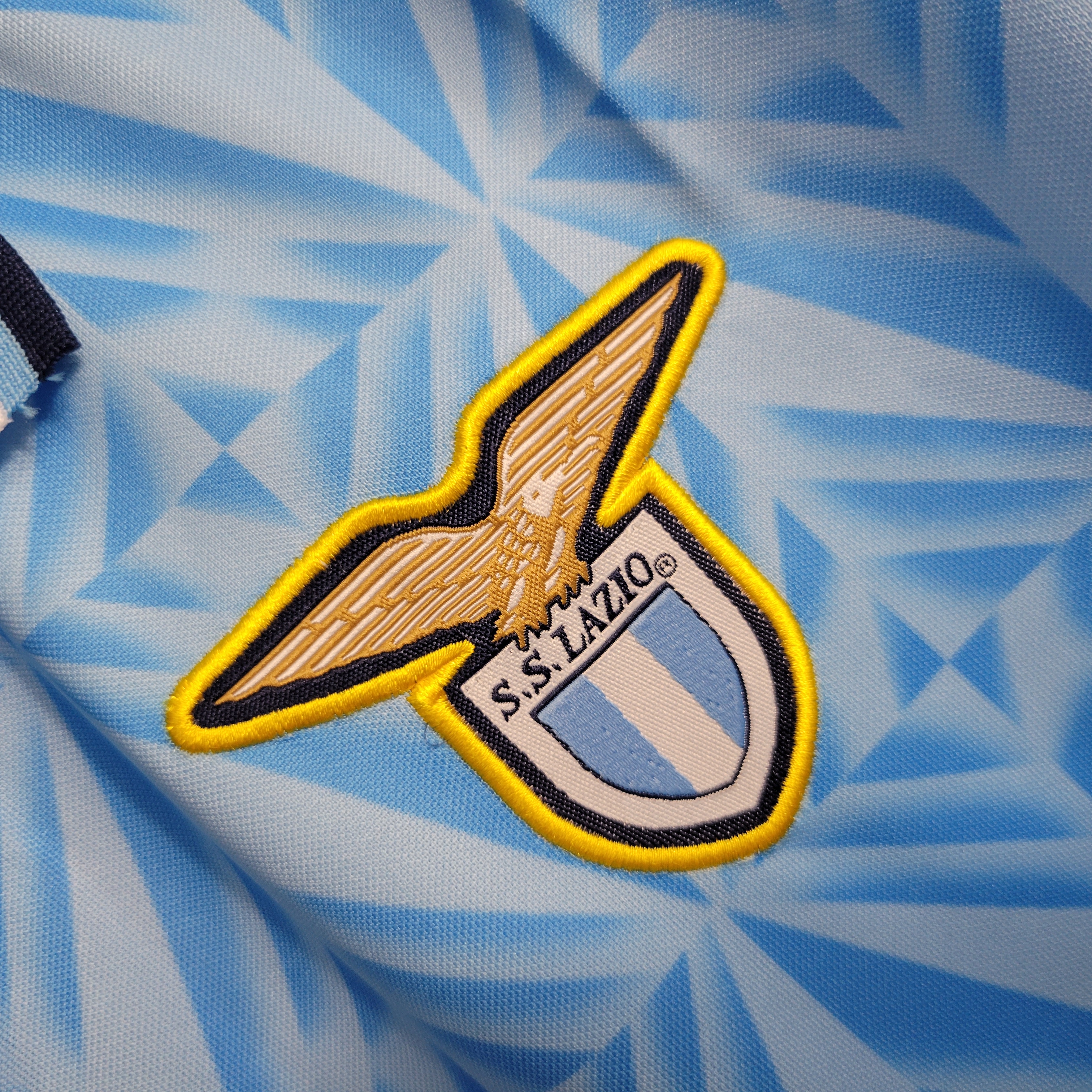AlphaJersey-Retro Lazio 91-93 Home Stadium Jersey