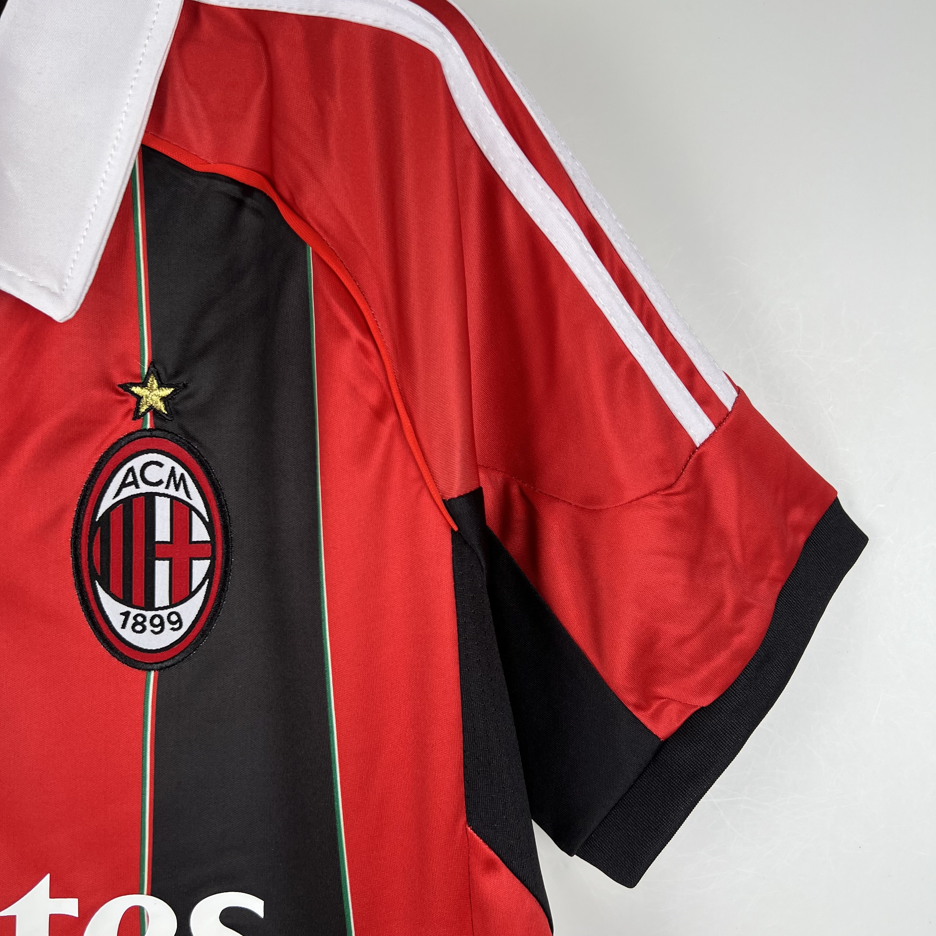 AlphaJersey-Retro AC Milan 2012-13 Home Stadium Jersey