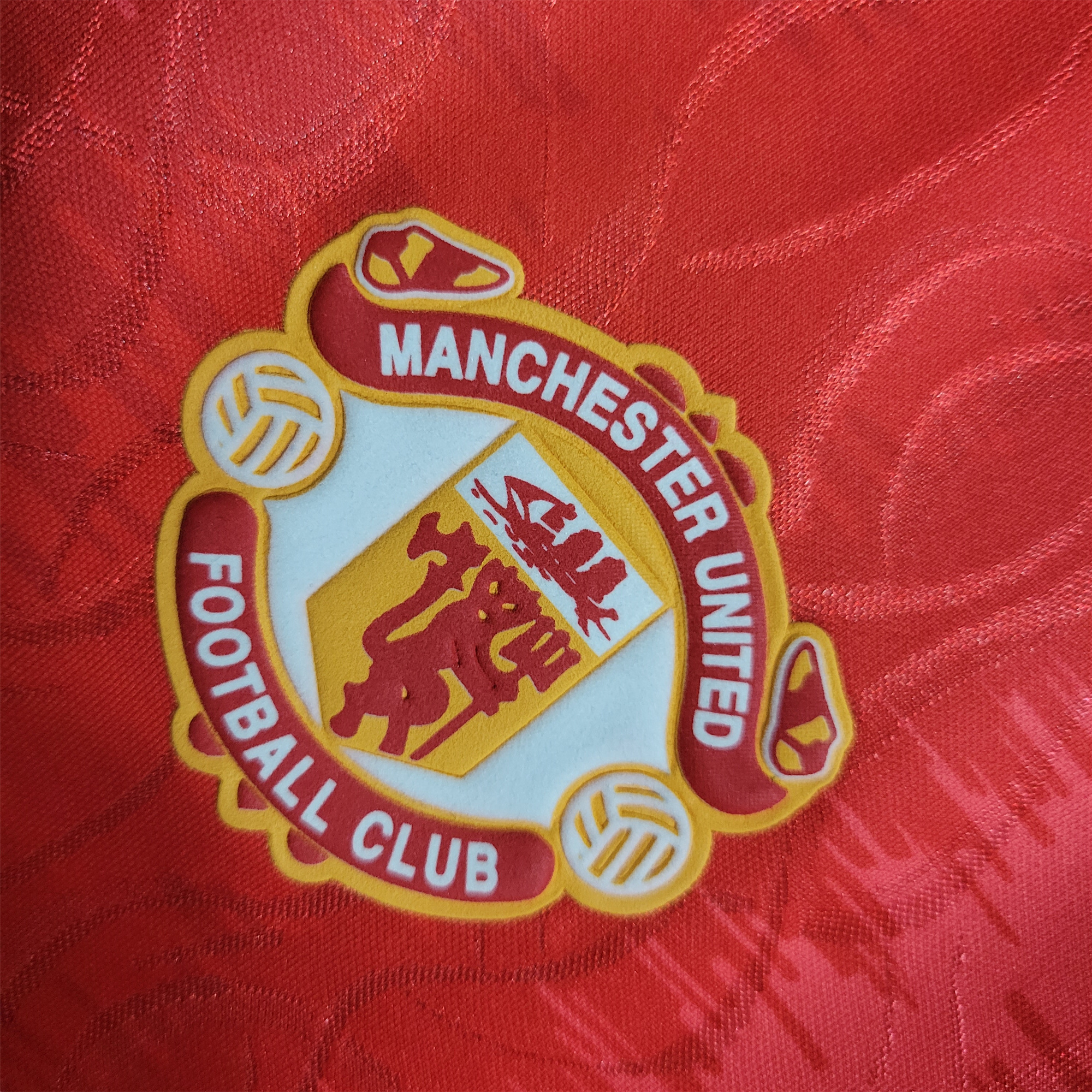 AlphaJersey-Retro Manchester United 90-92 Home Stadium Jersey