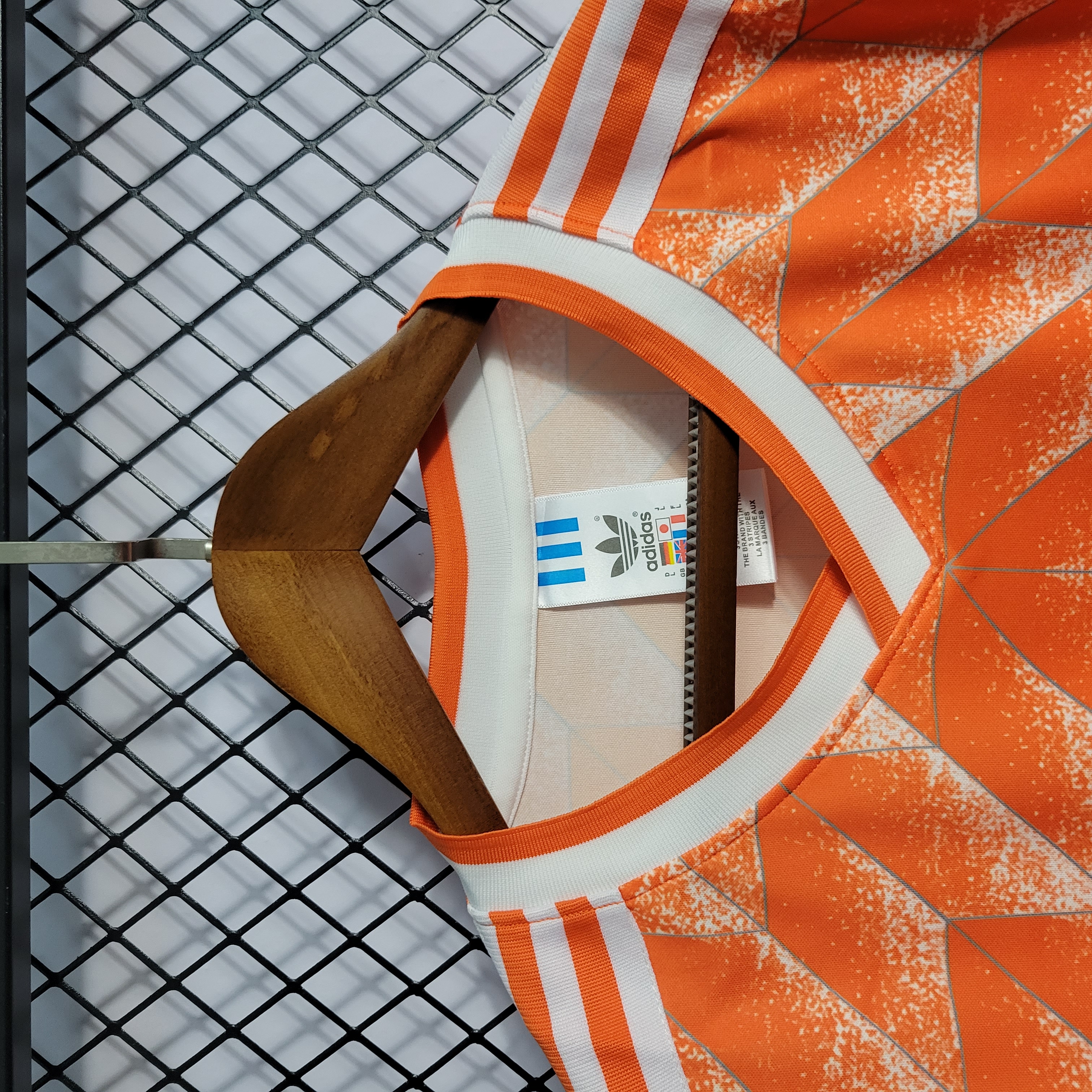 AlphaJersey-Retro Netherlands 1988 Home Stadium Jersey