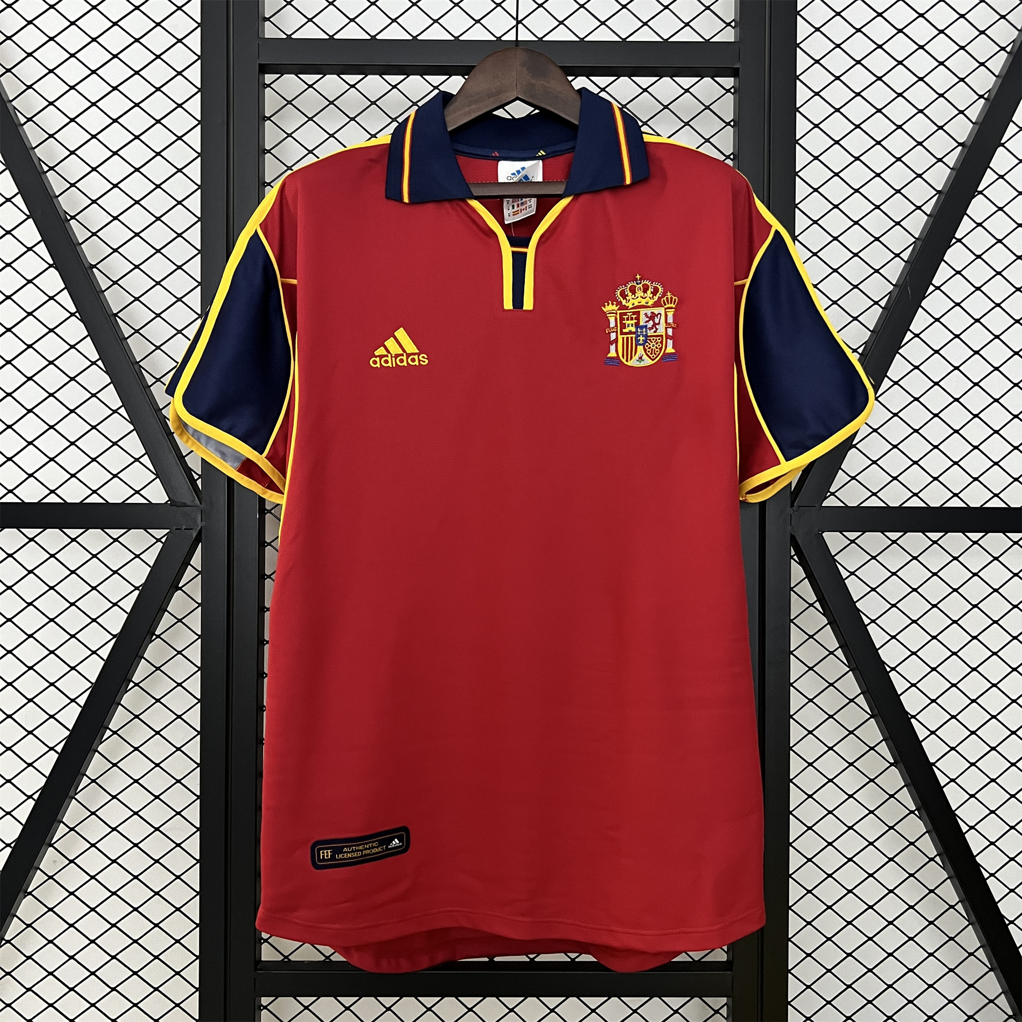 AlphaJersey-Retro Spain 2000 Home Jersey