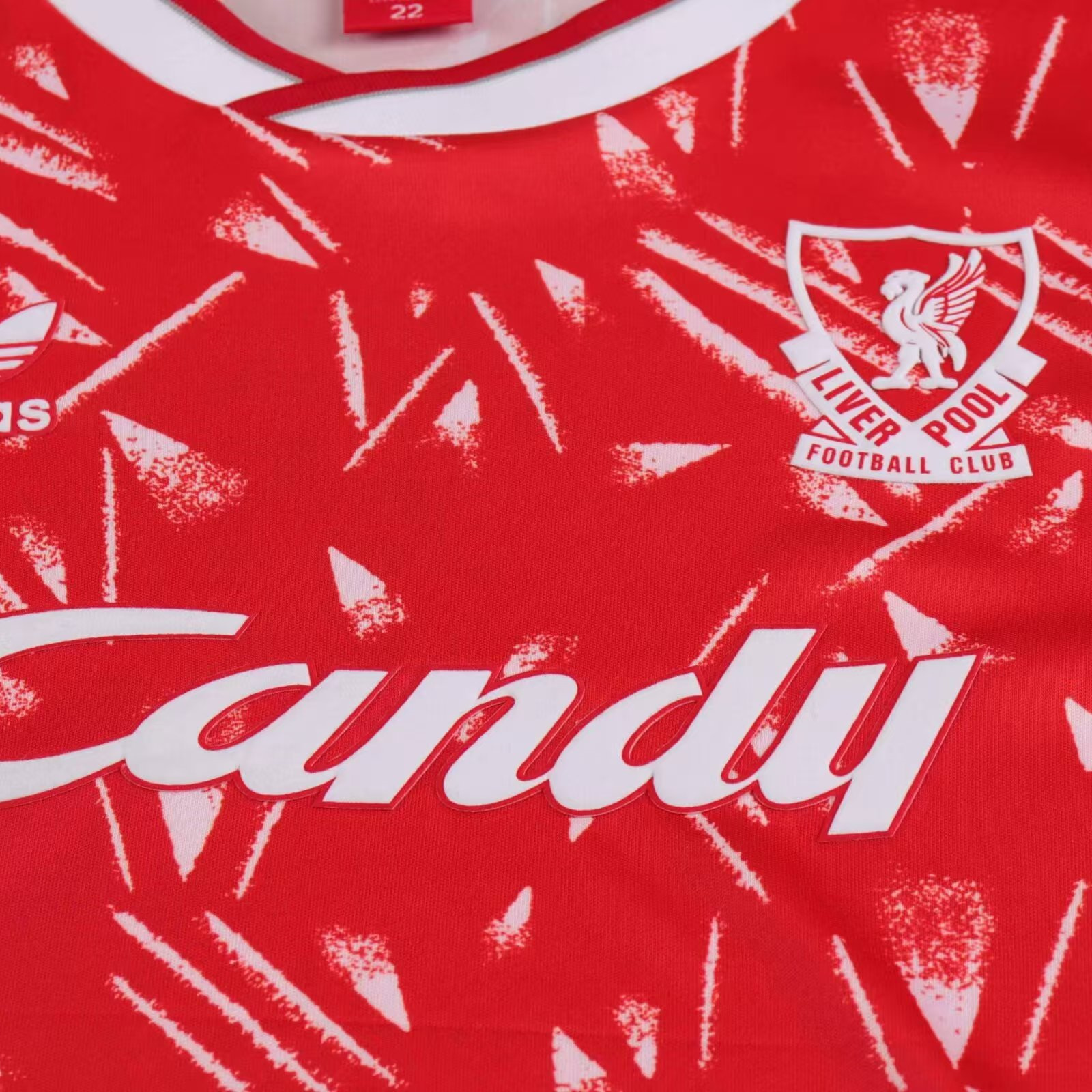 AlphaJersey-Retro Liver.pool 1989-91 Home Kids Kit