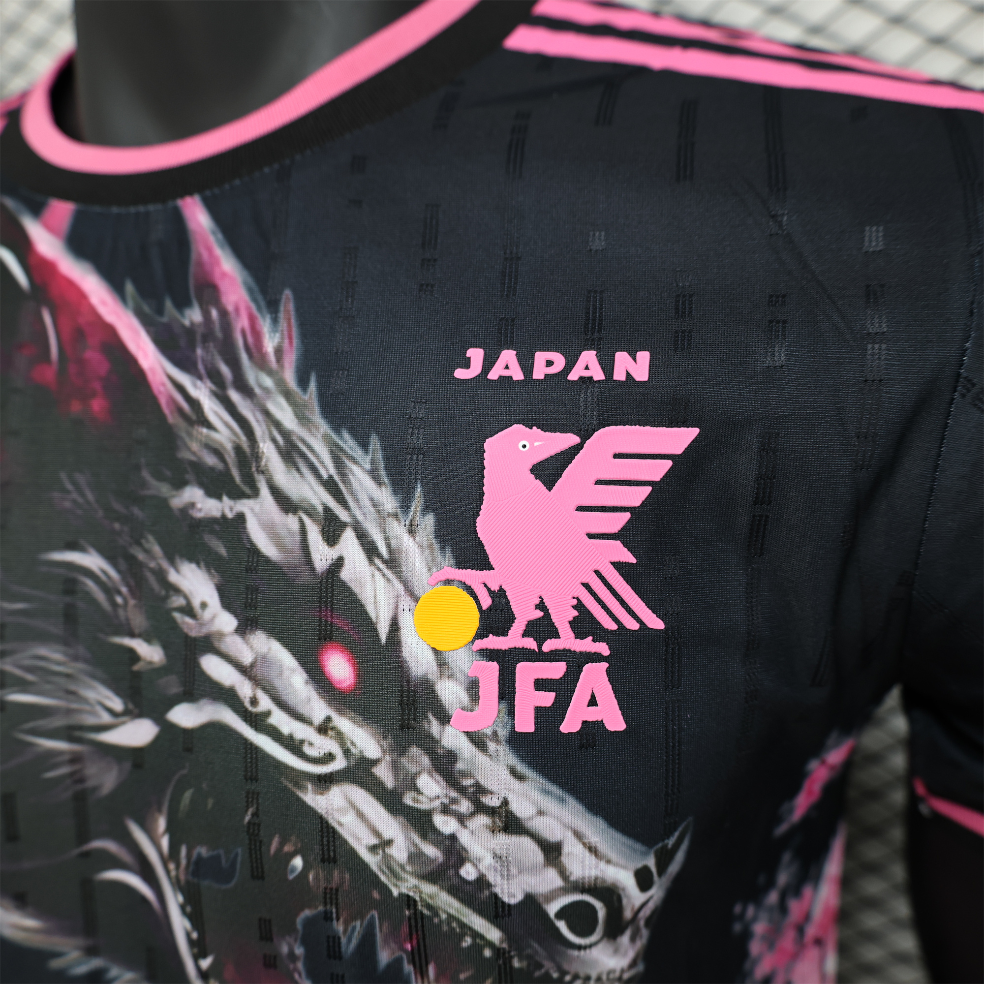 AlphaJersey-Japan 2024 Black Kyoto and Dragon Special Edition Jersey - Player Version