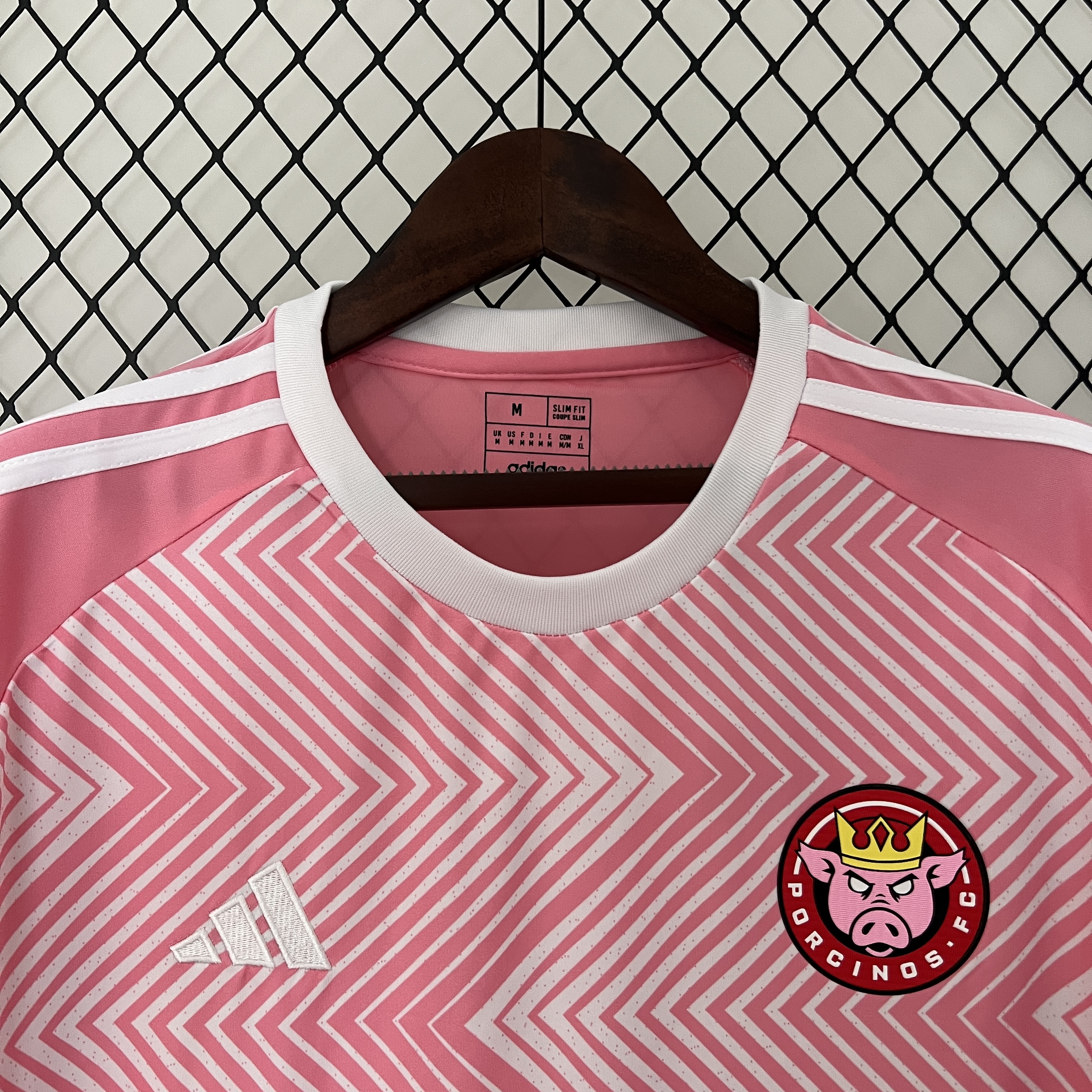 AlphaJersey-Porcinos FC 2024 Home Stadium Jersey - Fans Version
