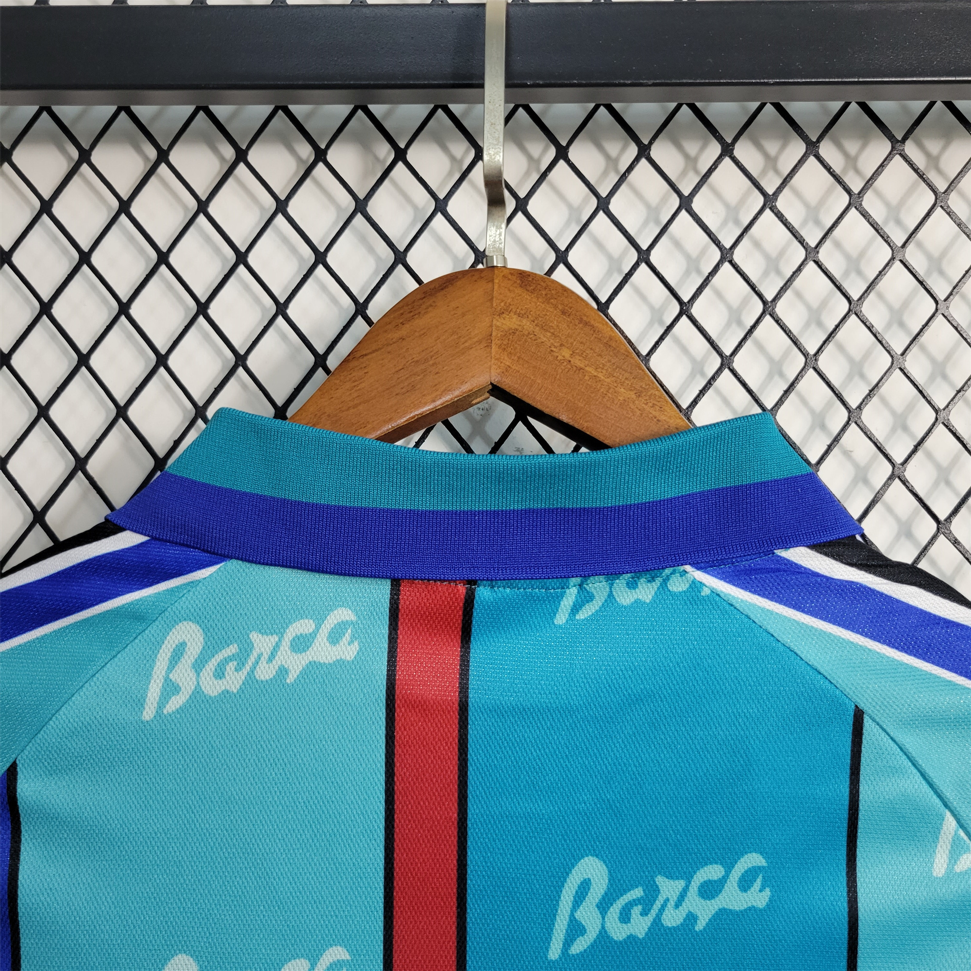 AlphaJersey-Retro Barcelona 95-97 Away Stadium Jersey