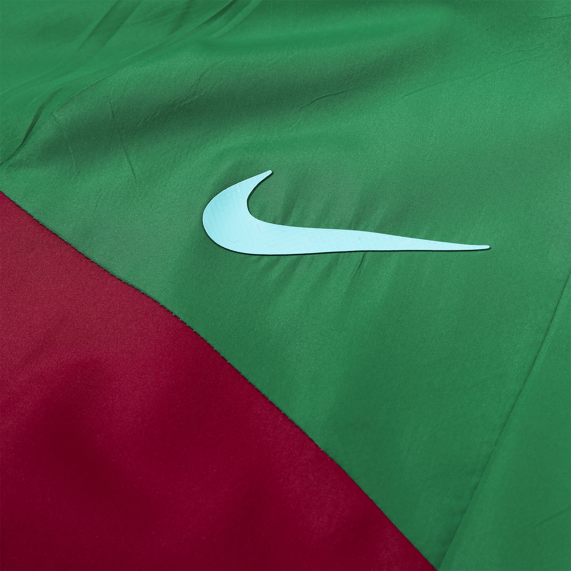 AlphaJersey-Portugal 2024 National Team Anthem Green Hooded Windbreaker - Player Version