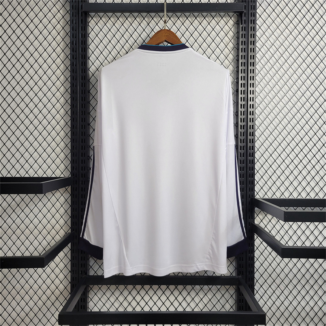 AlphaJersey-Real Madrid Retro 12-13 Home Long Sleeve Jersey