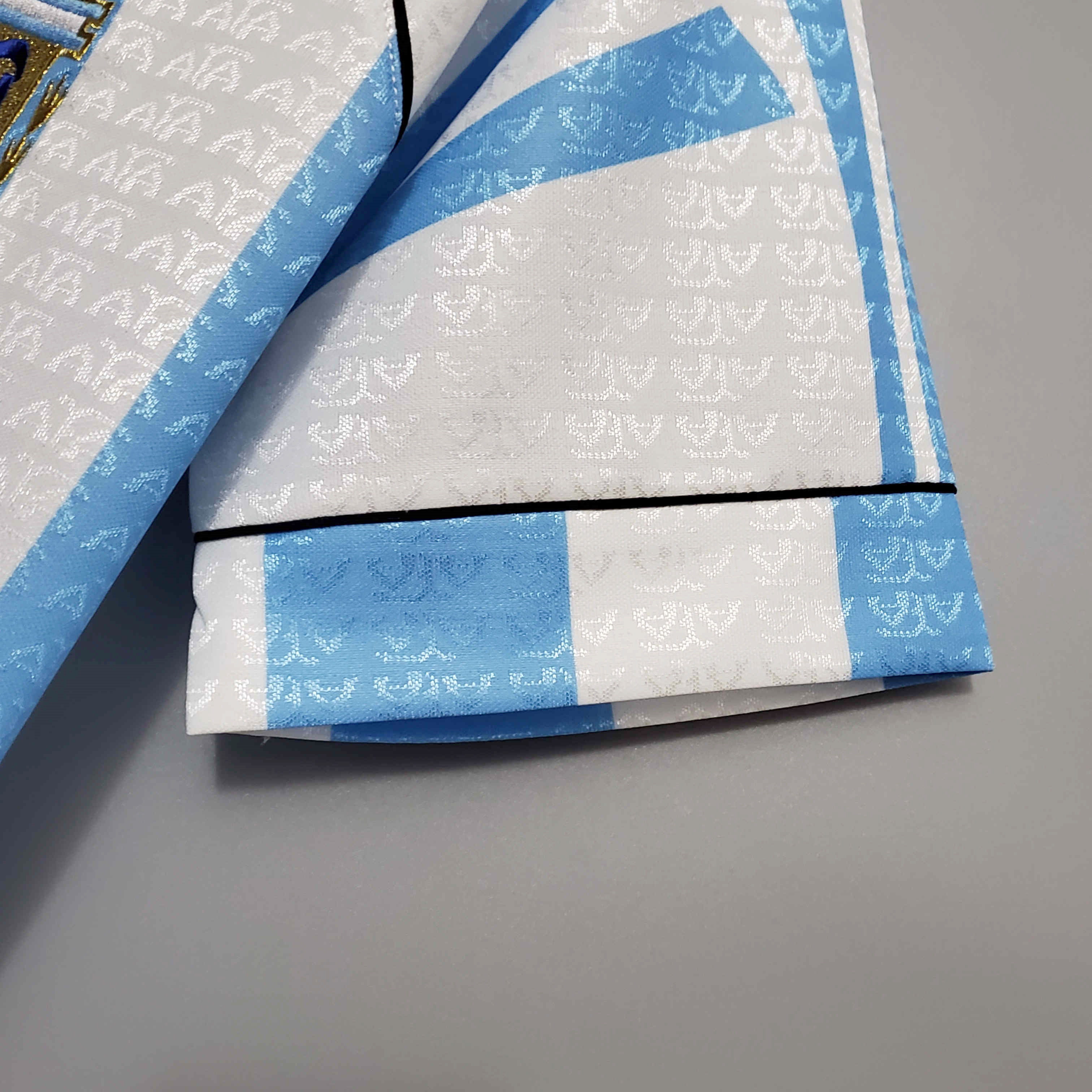 AlphaJersey-Retro Argentina 1997 Home Stadium Jersey
