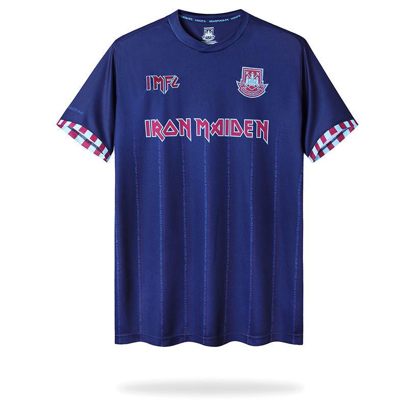 AlphaJersey-Iron Maiden x West Ham Away Special Edition Jersey - with 11 print