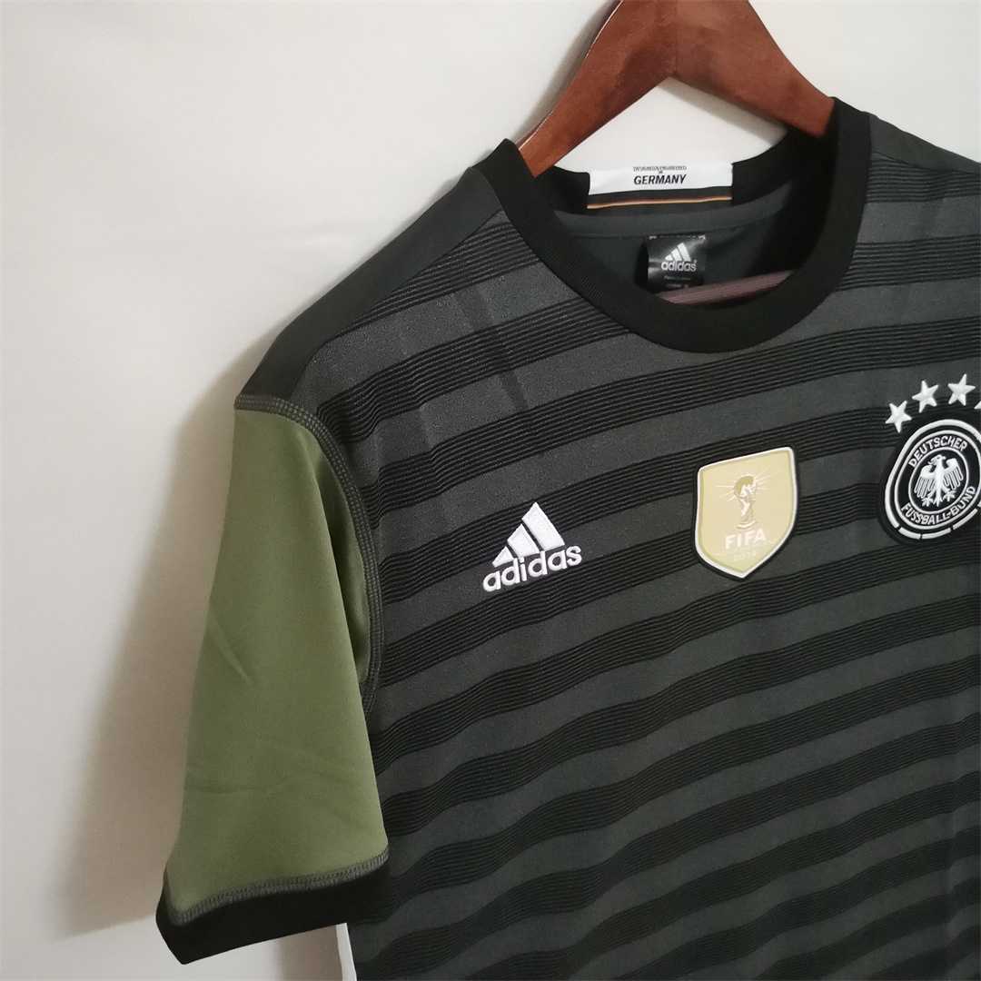 AlphaJersey-Retro Germany 2016 Away Stadium Jersey