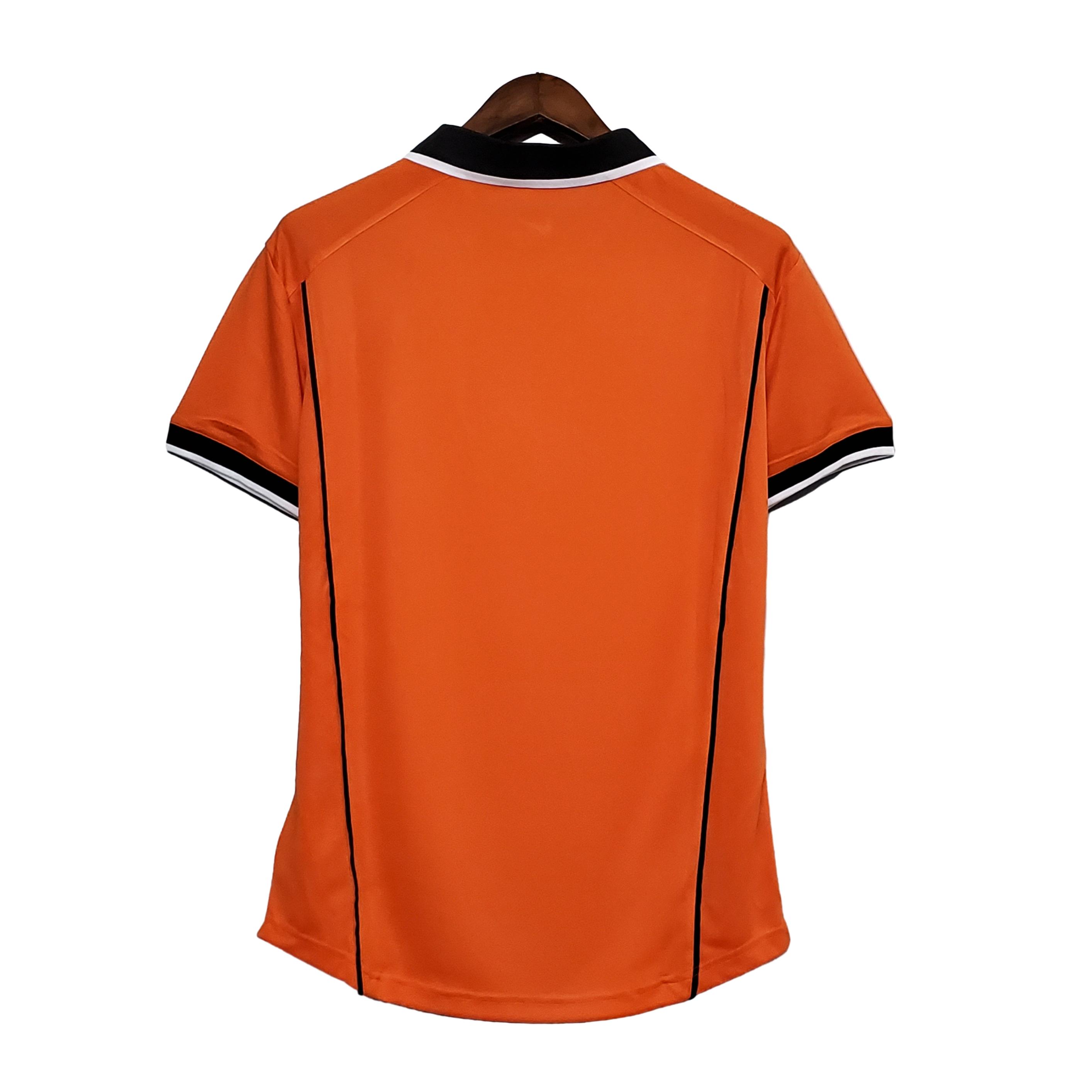 AlphaJersey-Retro Netherlands 1998 Home Stadium Jersey