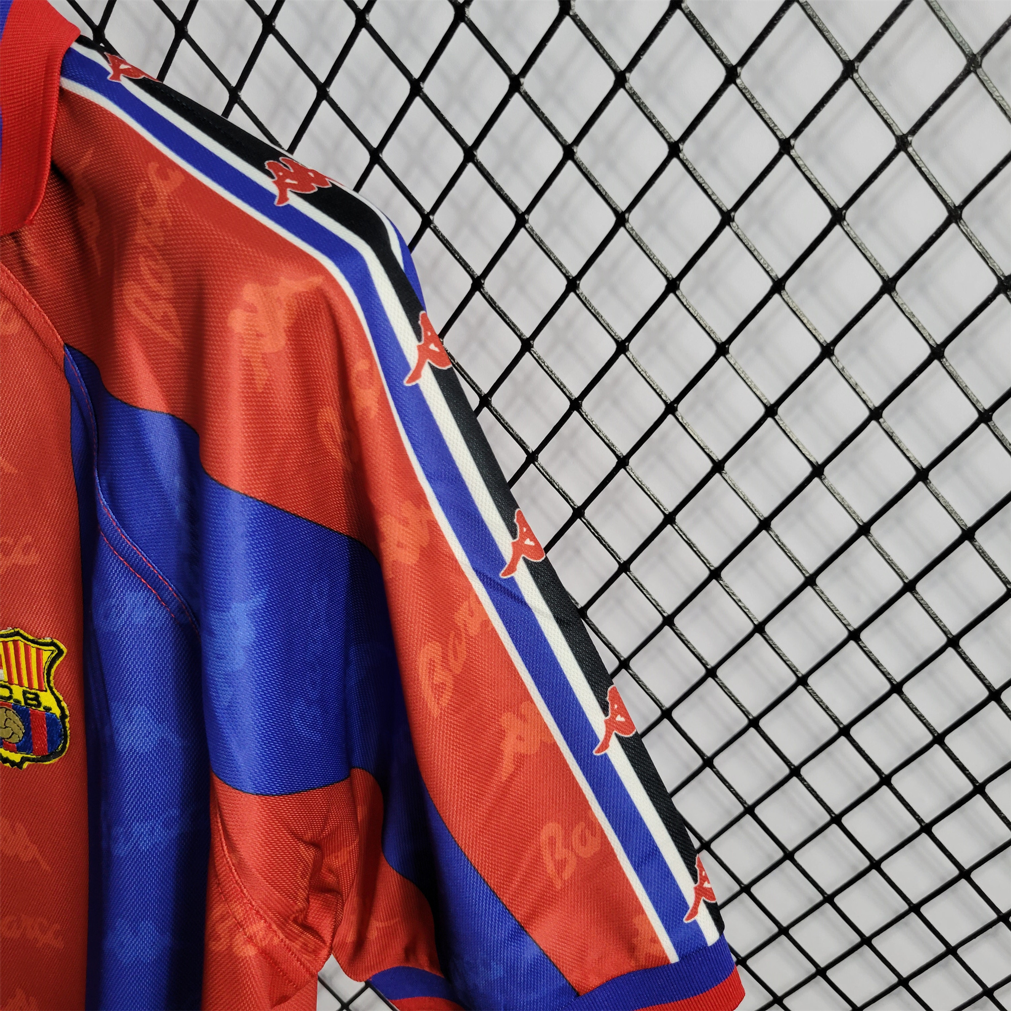 AlphaJersey-Retro Barcelona 96-97 Home Stadium Jersey
