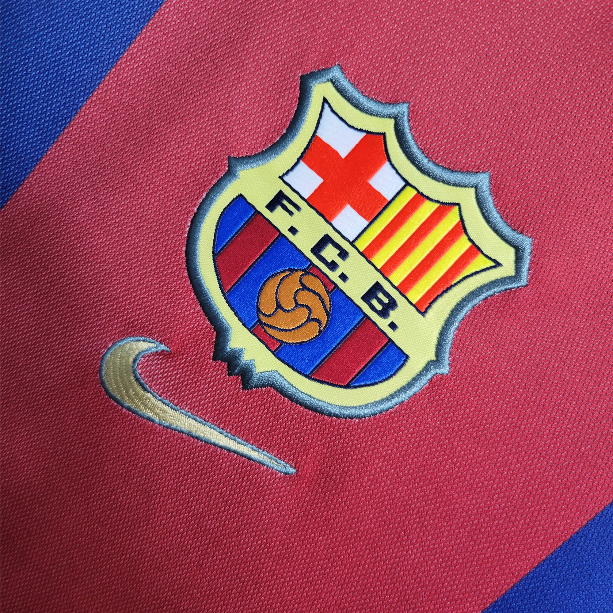 AlphaJersey-Retro Barcelona 98-99 Home Stadium Jersey