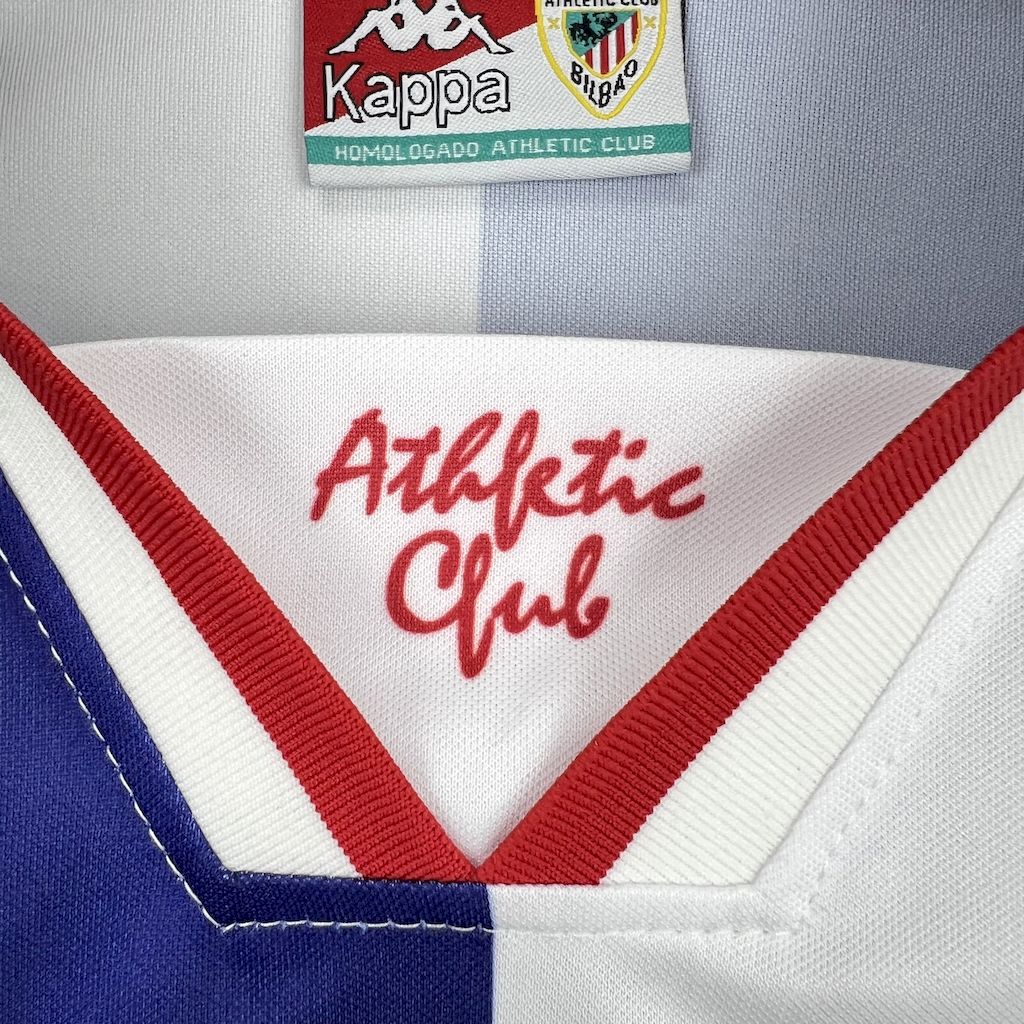 AlphaJersey-Retro Athletic Bilbao 1997-98 Away Unsponsored Jersey