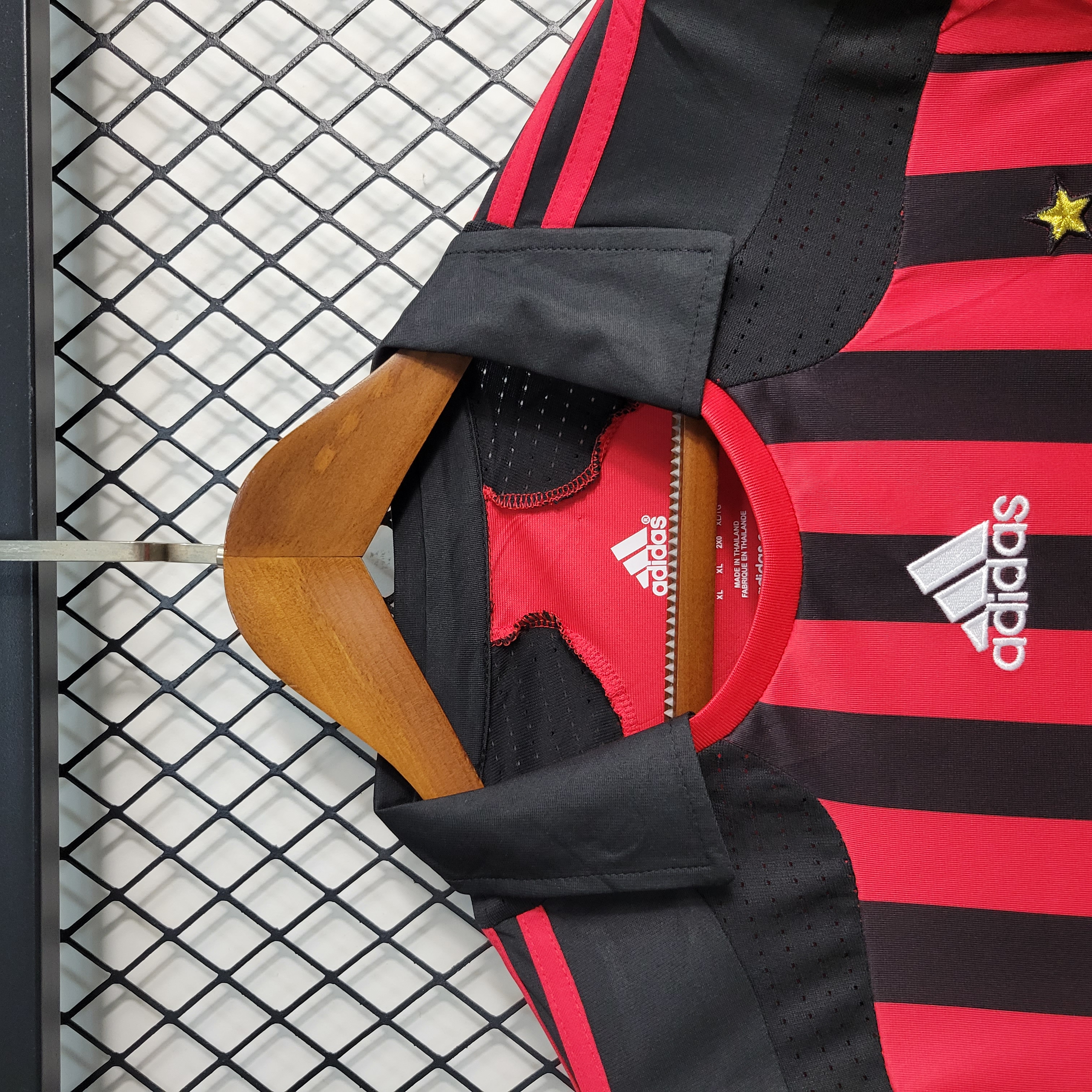 AlphaJersey-Retro AC Milan 2007-08 Home Stadium Jersey