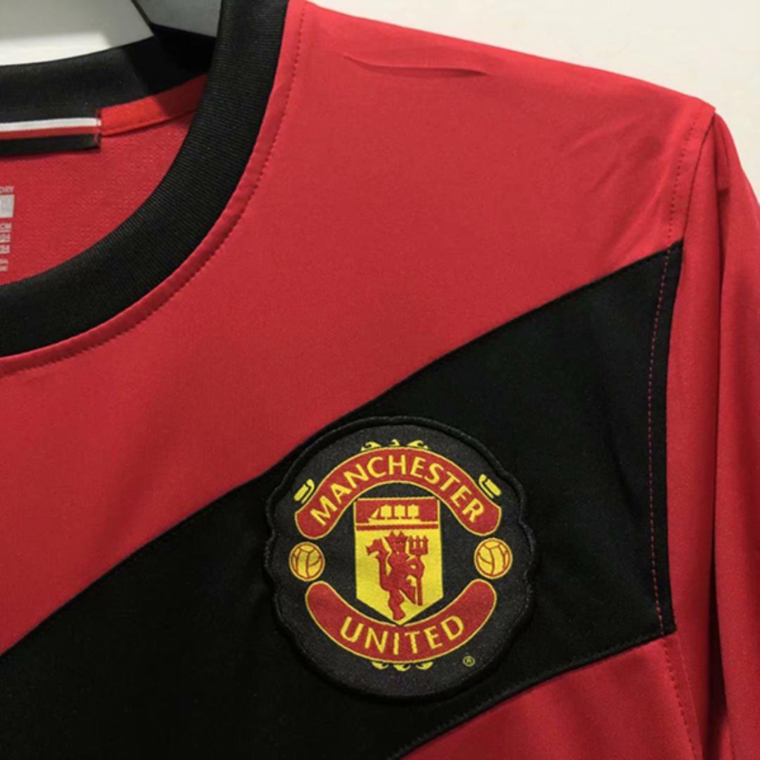 AlphaJersey-Retro Manchester United 09-10 Home Long Sleeve Jersey