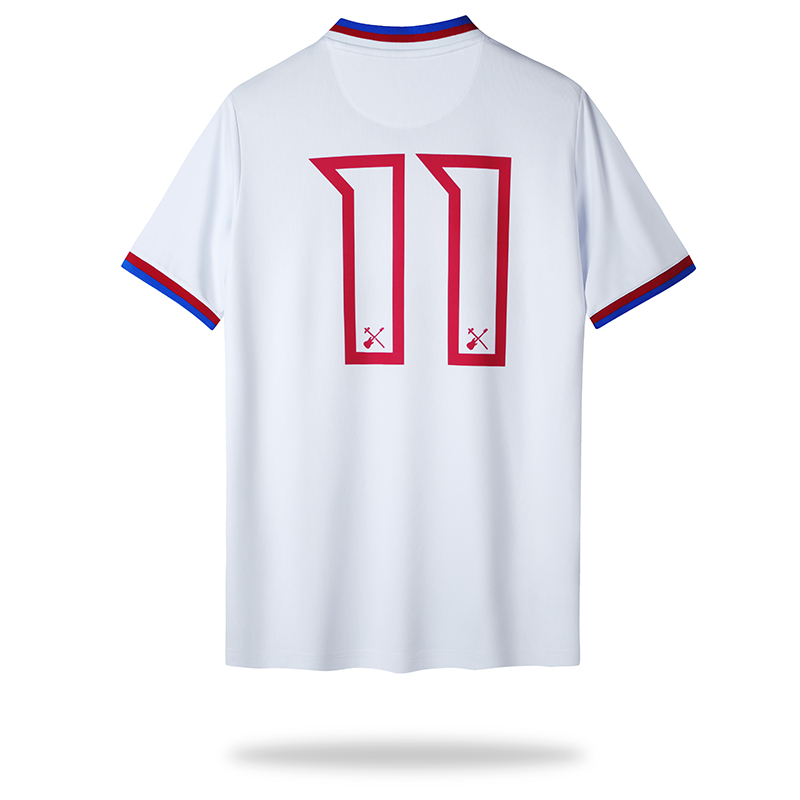 AlphaJersey-Iron Maiden x West Ham White Special Edition Jersey - with 11 print