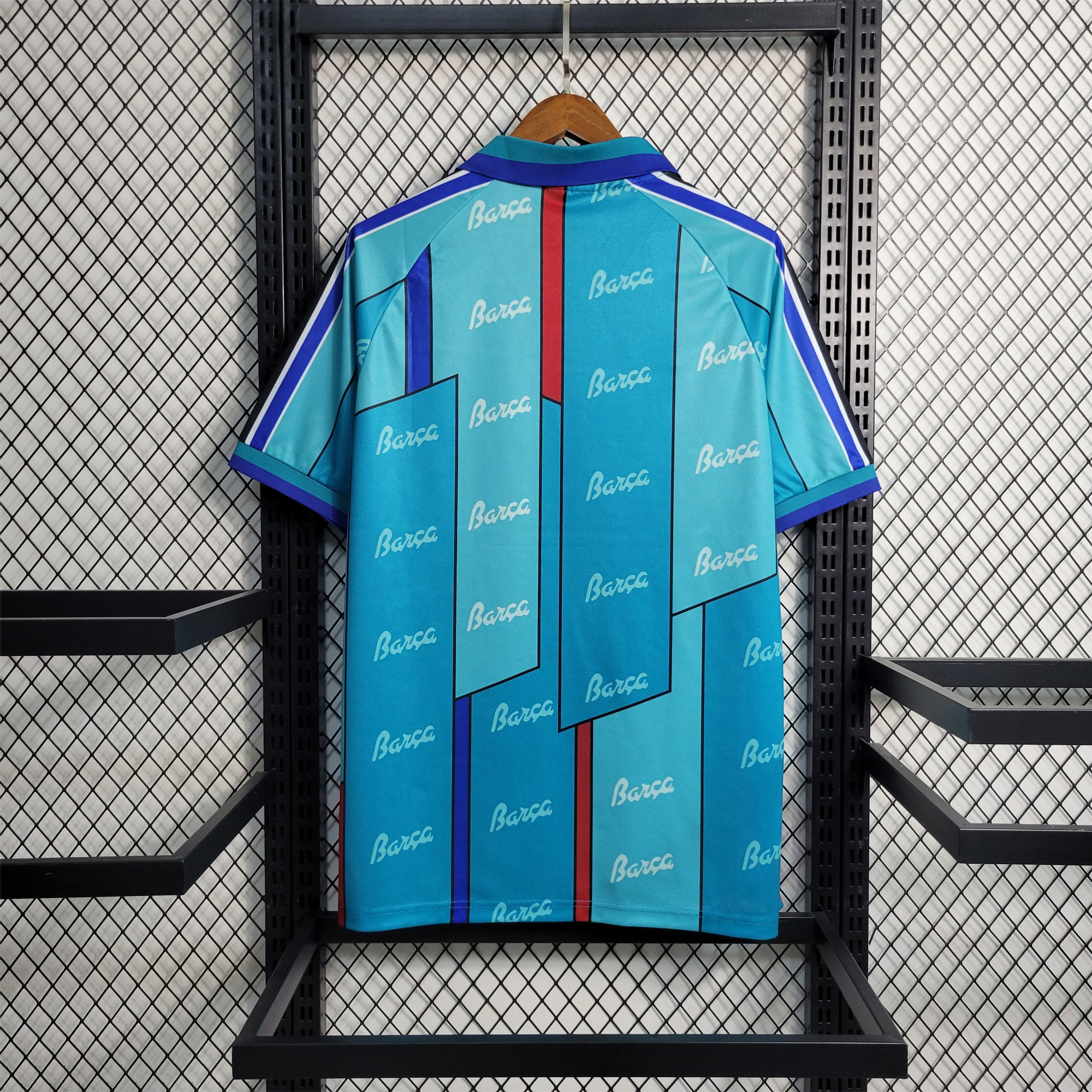 AlphaJersey-Retro Barcelona 95-97 Away Stadium Jersey