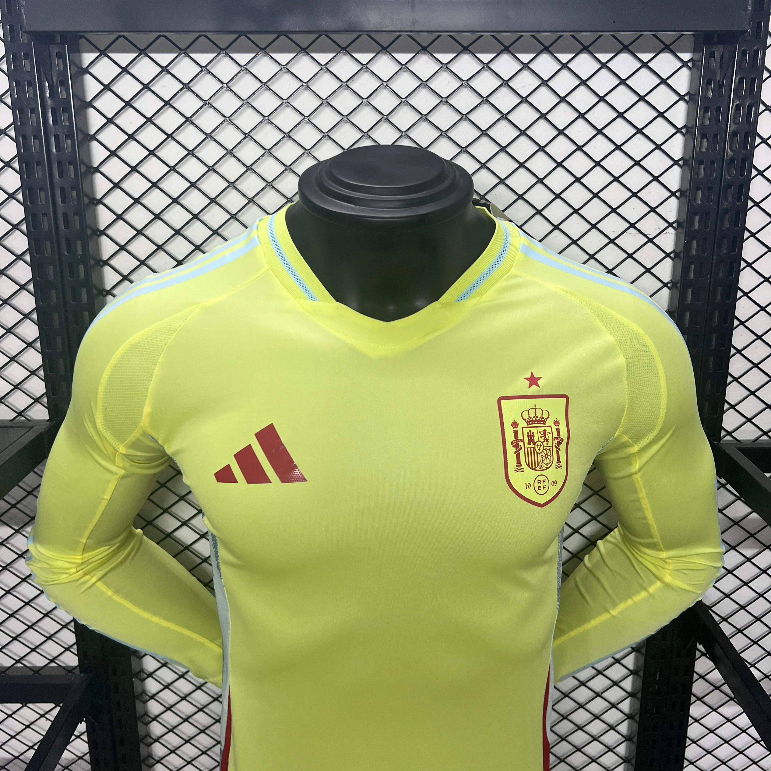 AlphaJersey-Spain 2024 Away Long Sleeve Jersey - Player Version