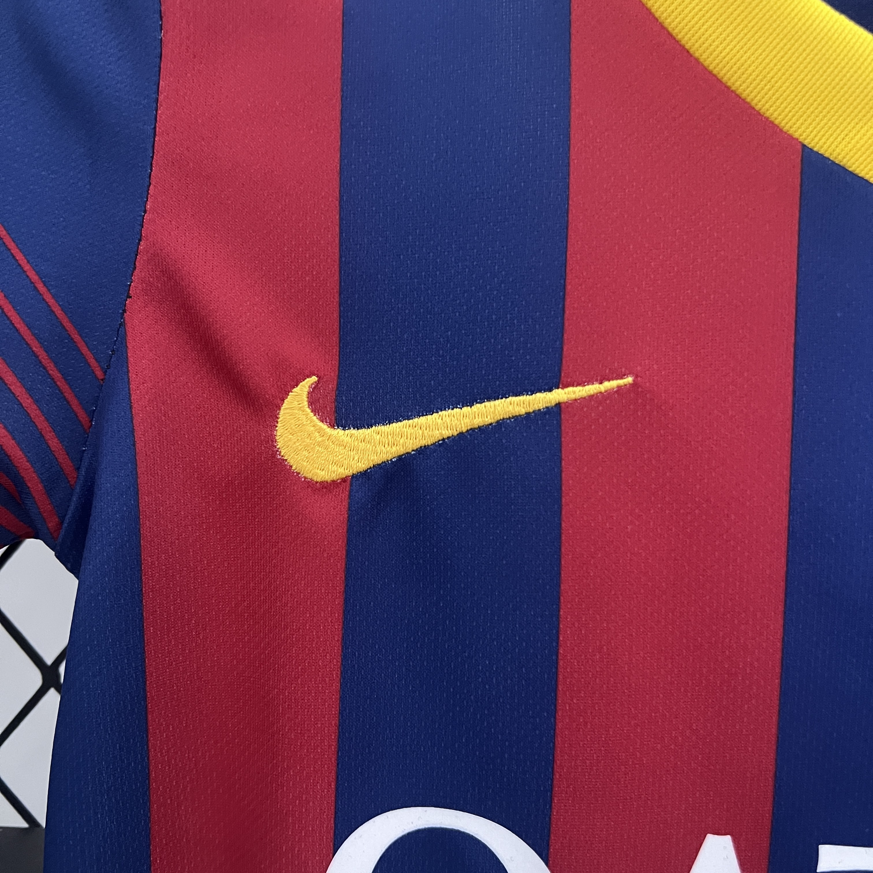 AlphaJersey-Retro Barcelona 2013-14 Home Stadium Kids Kit