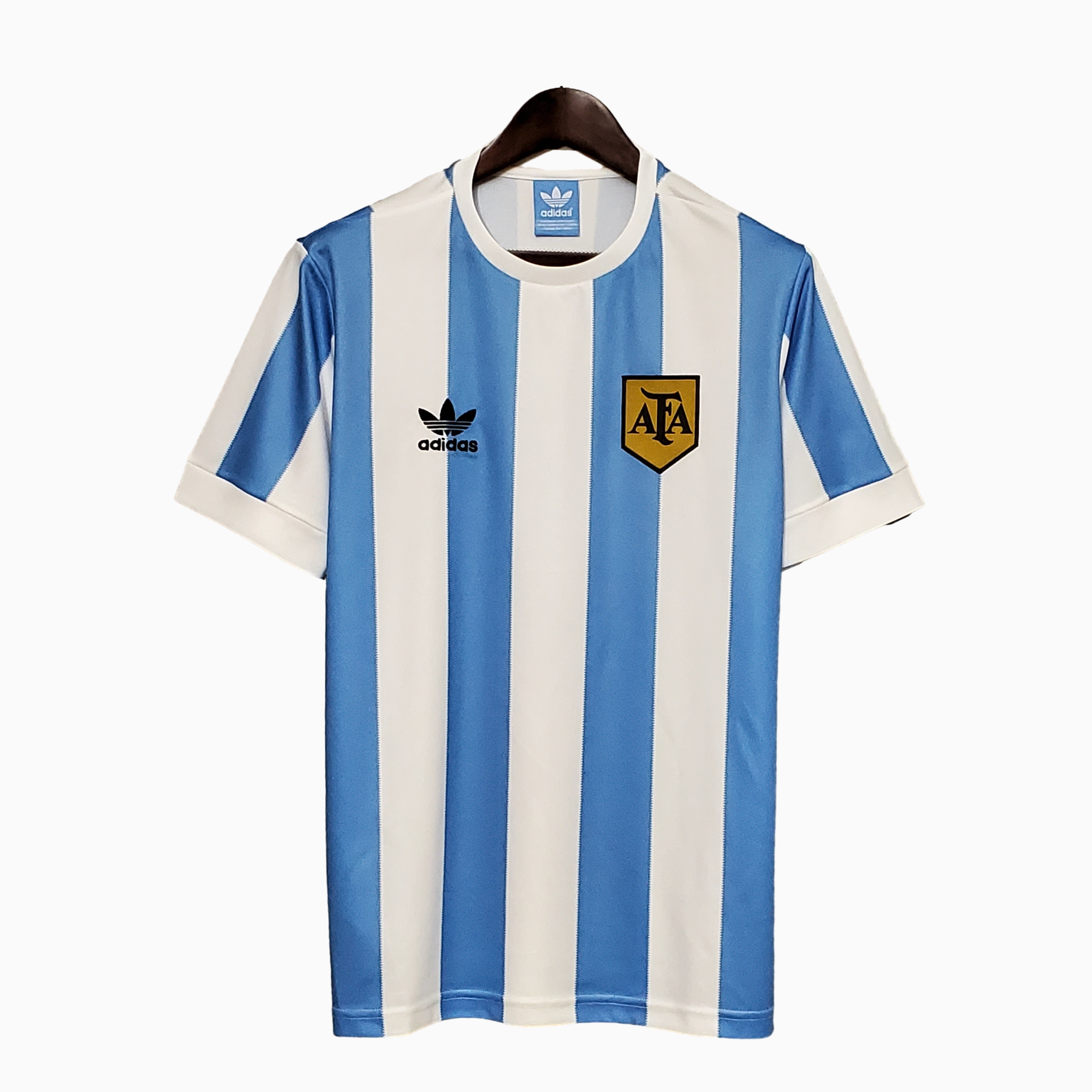 AlphaJersey-Retro Argentina 1978 Home Stadium Jersey