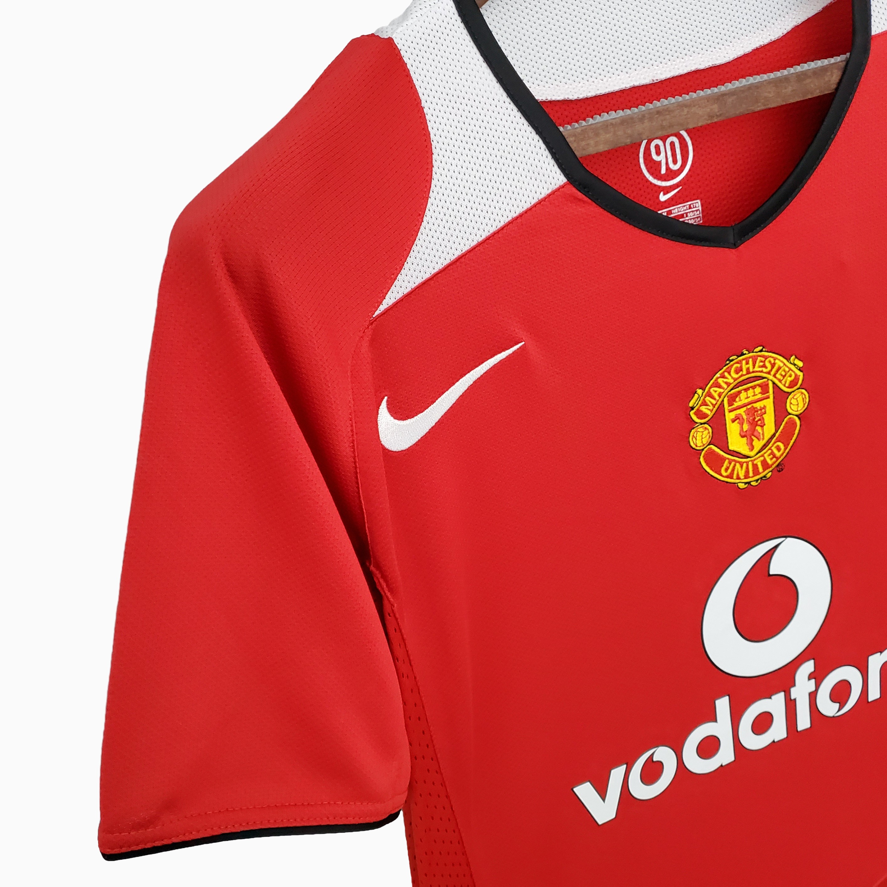 AlphaJersey-Retro Manchester United 04-06 Home Jersey