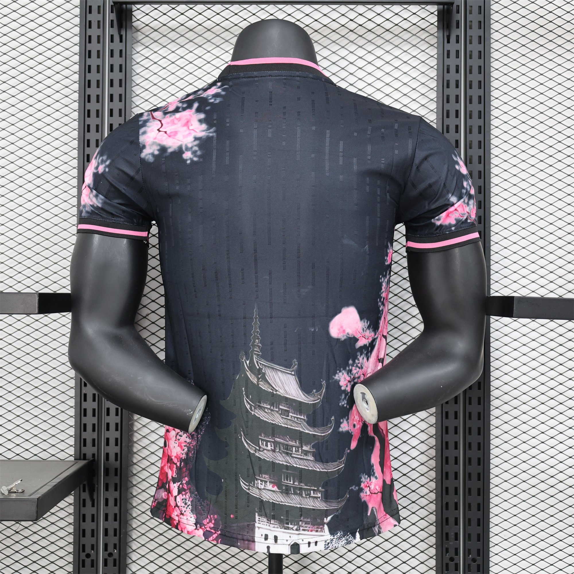AlphaJersey-Japan 2024 Black Kyoto and Dragon Special Edition Jersey - Player Version