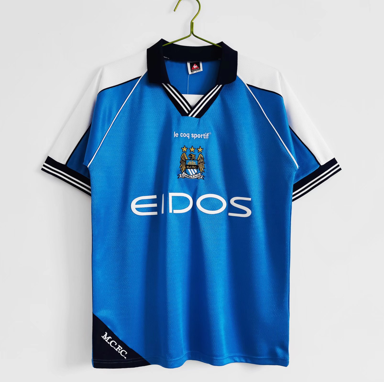 AlphaJersey-Retro Manchester City 1999-01 Home Stadium Jersey