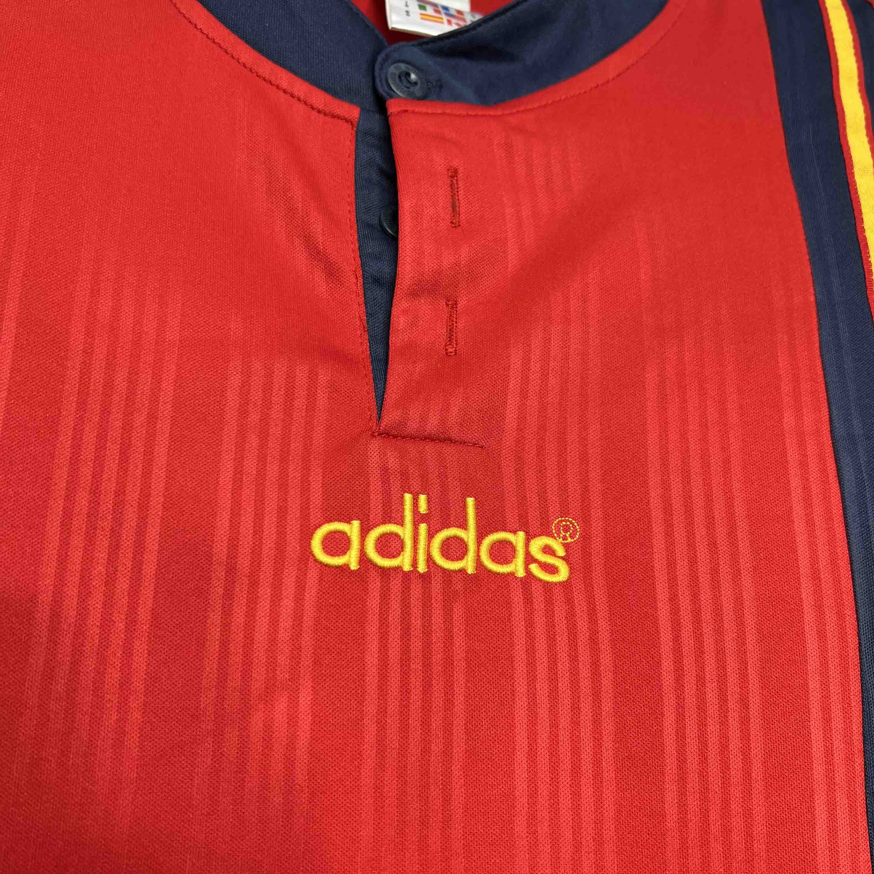 AlphaJersey-Retro Spain 1996 Home Jersey