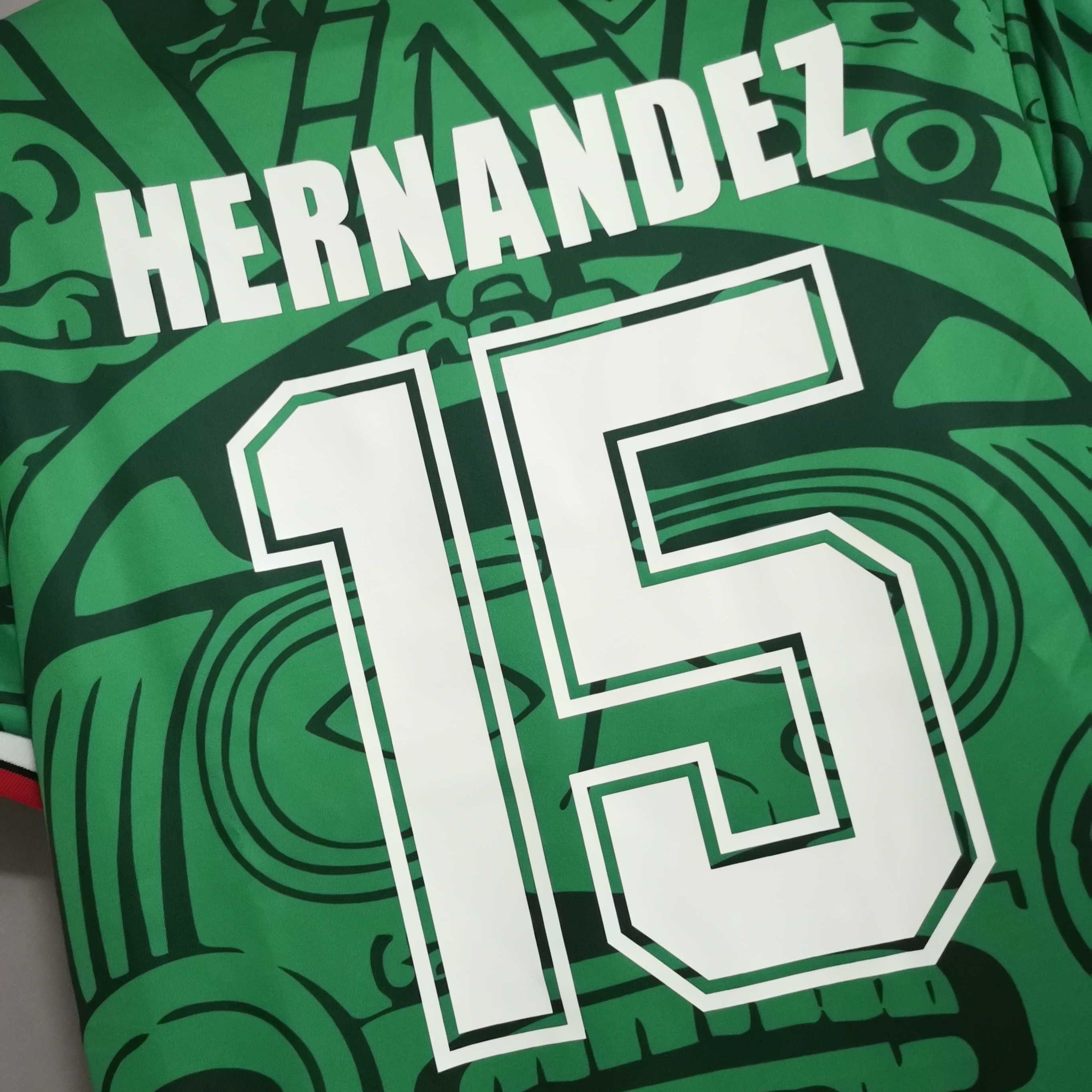 AlphaJersey-Retro Mexico 1998 Home Jersey