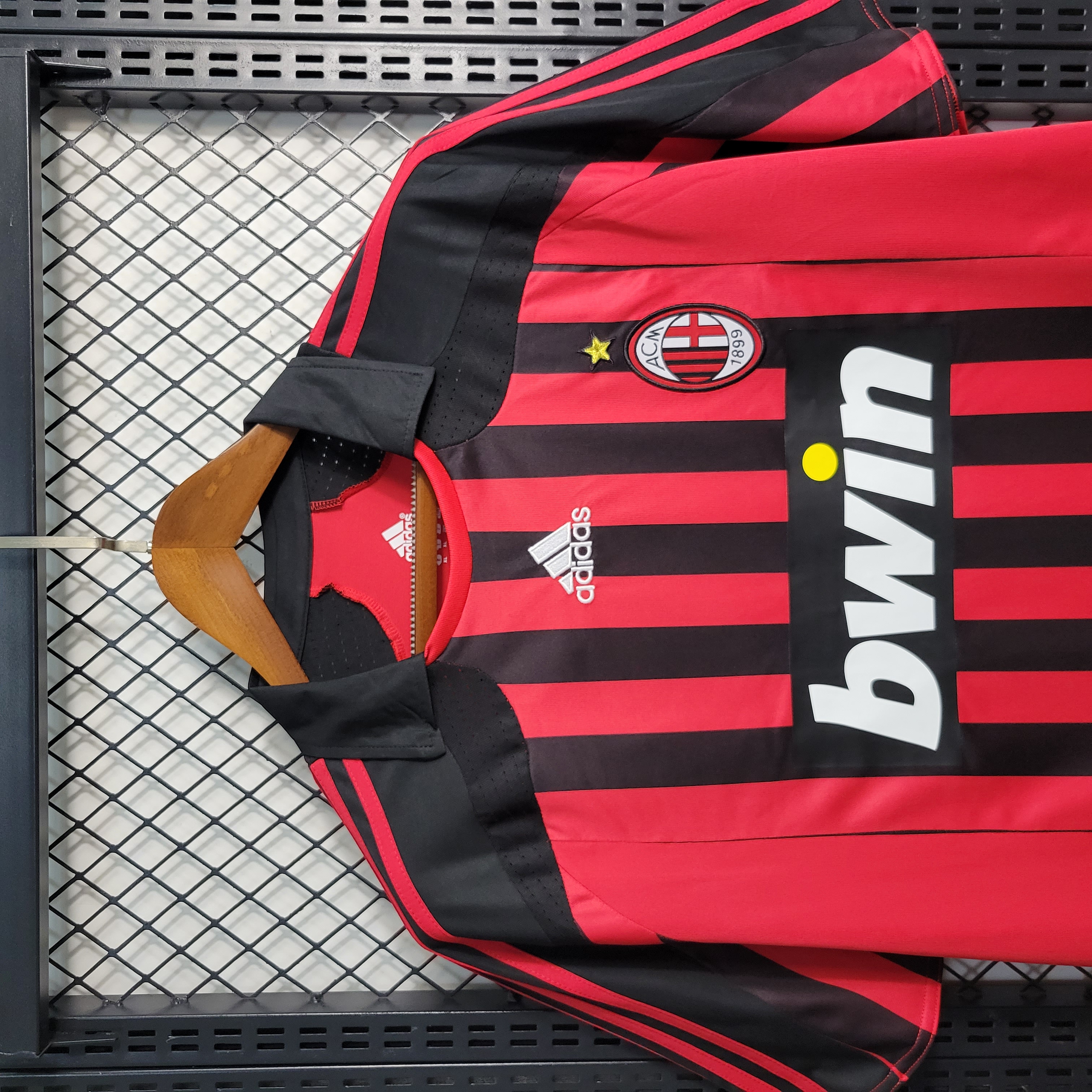 AlphaJersey-Retro AC Milan 2007-08 Home Stadium Jersey