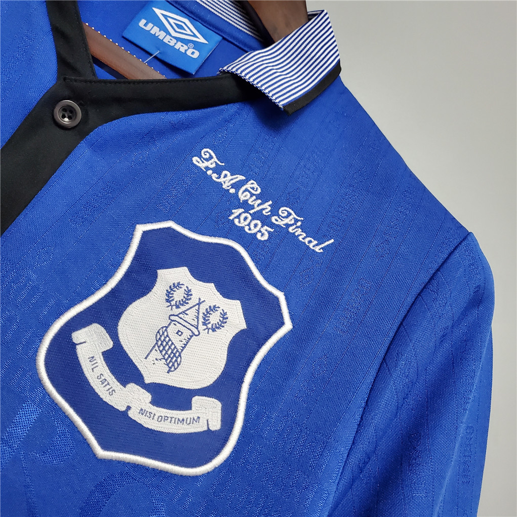 AlphaJersey-Retro Everton 1995 FA Cup Final Jersey
