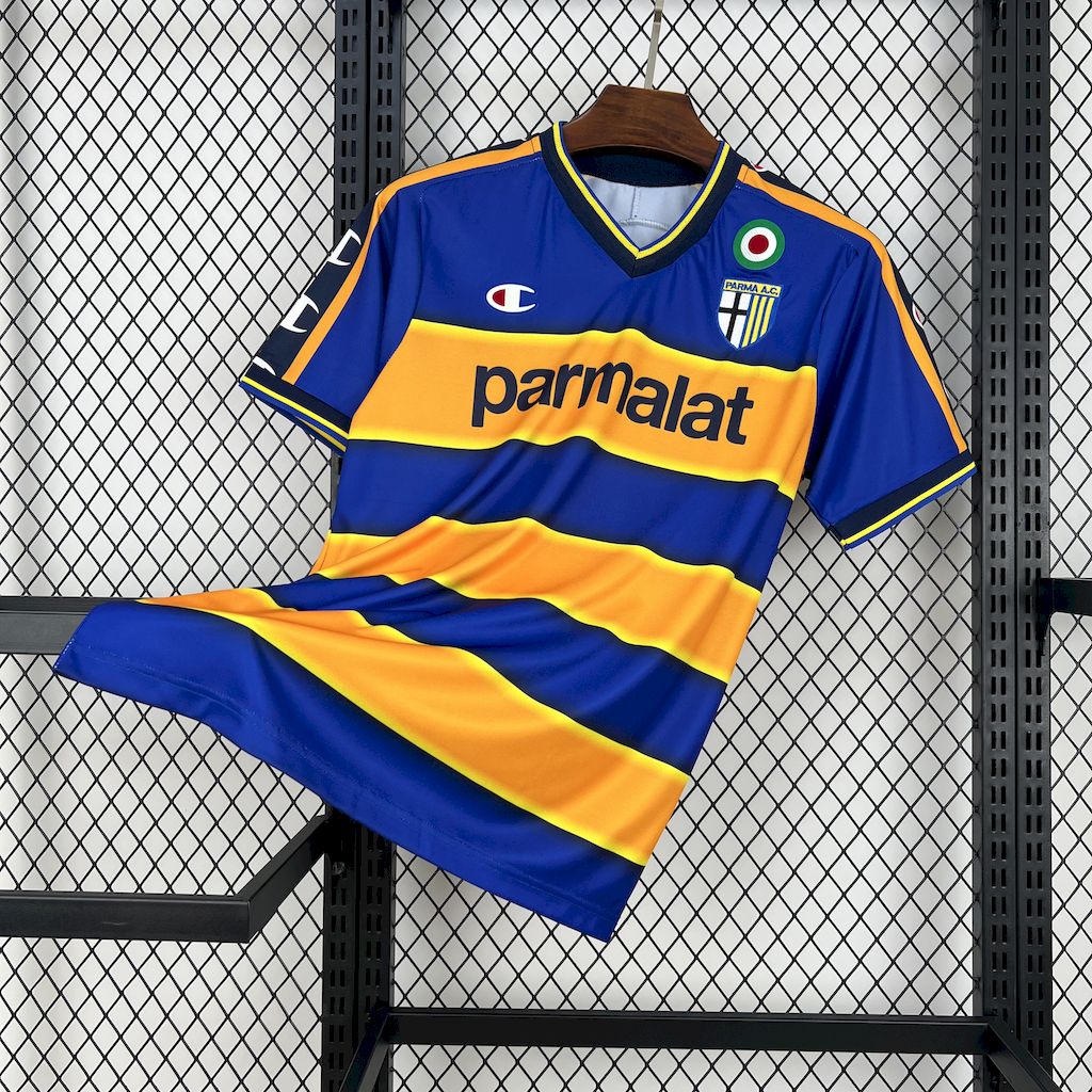AlphaJersey-Retro Parma 2002-03 Home Jersey - Fans Version