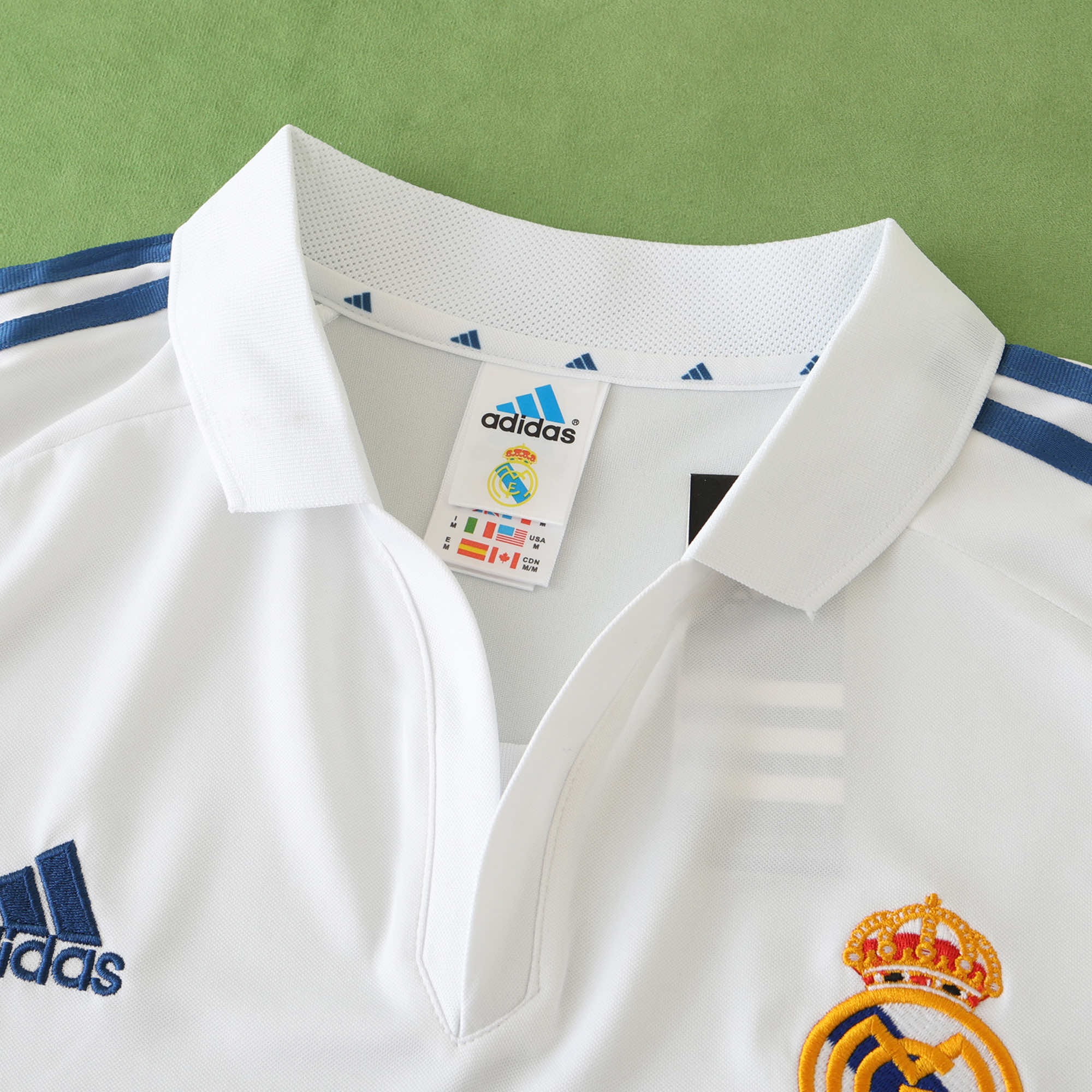 AlphaJersey-Retro Real Madrid 2001-02 Home Jersey