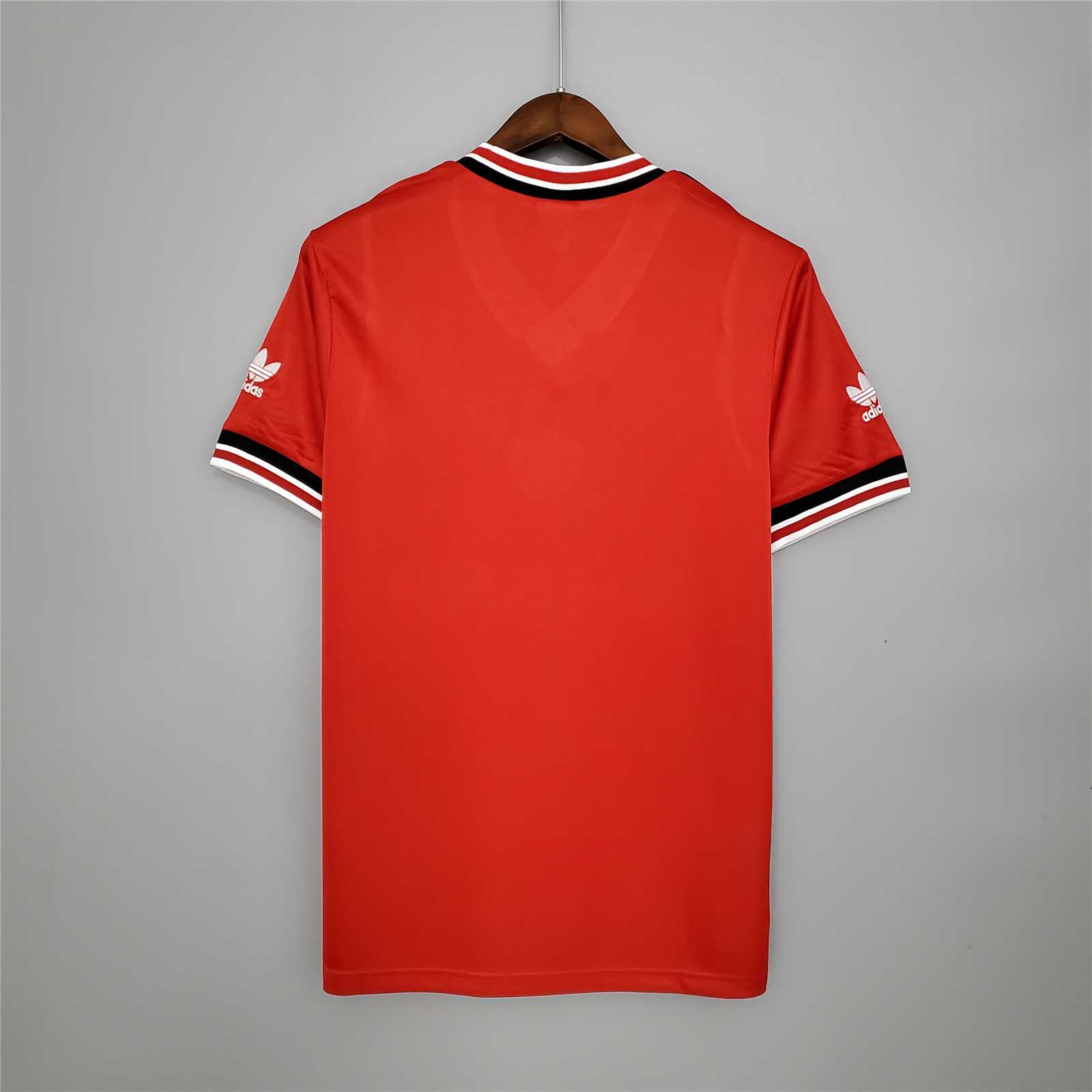 AlphaJersey-Retro Manchester United 85-86 Home Stadium Jersey