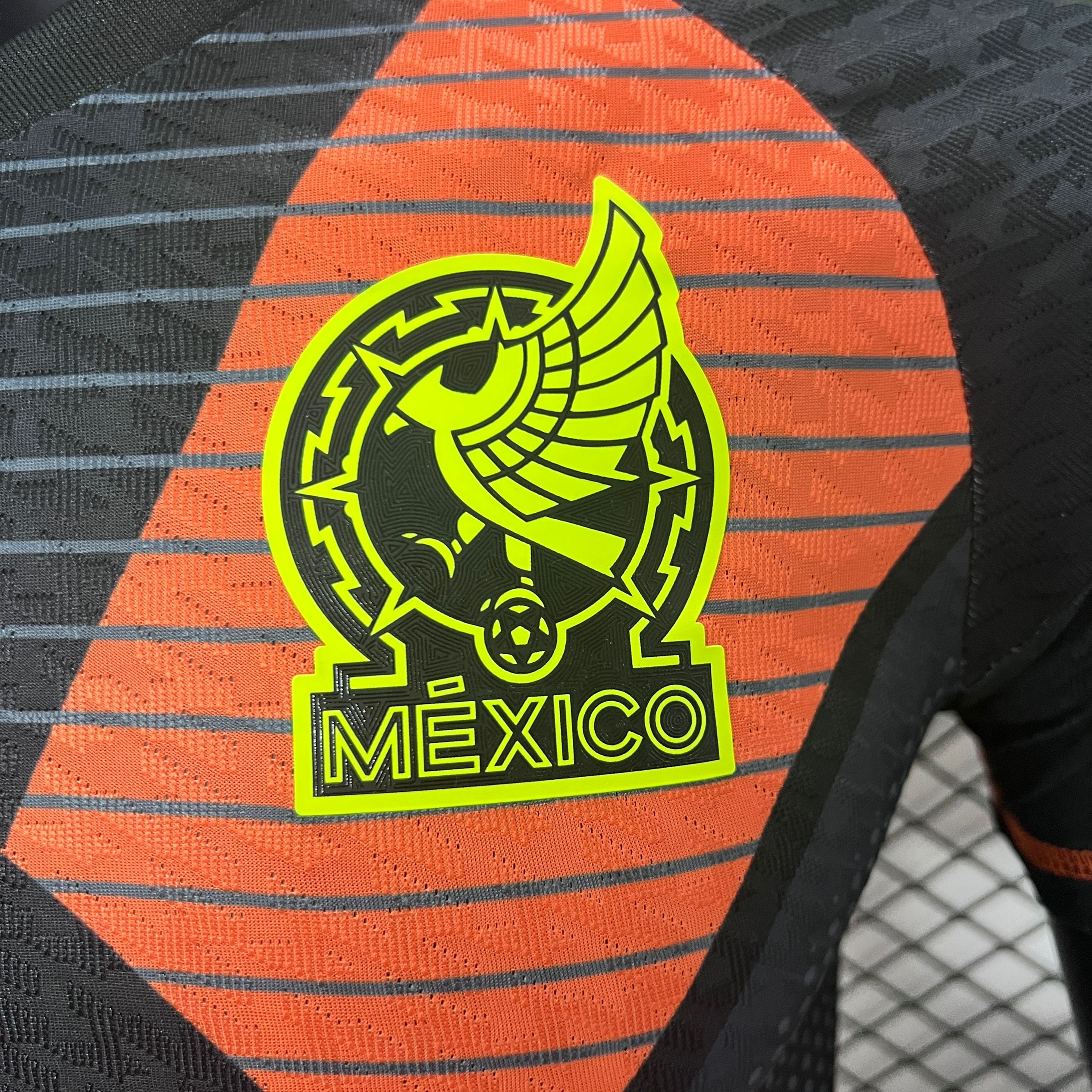 AlphaJersey-Mexico 2024 Black Goalkeeper Jersey - Player Version