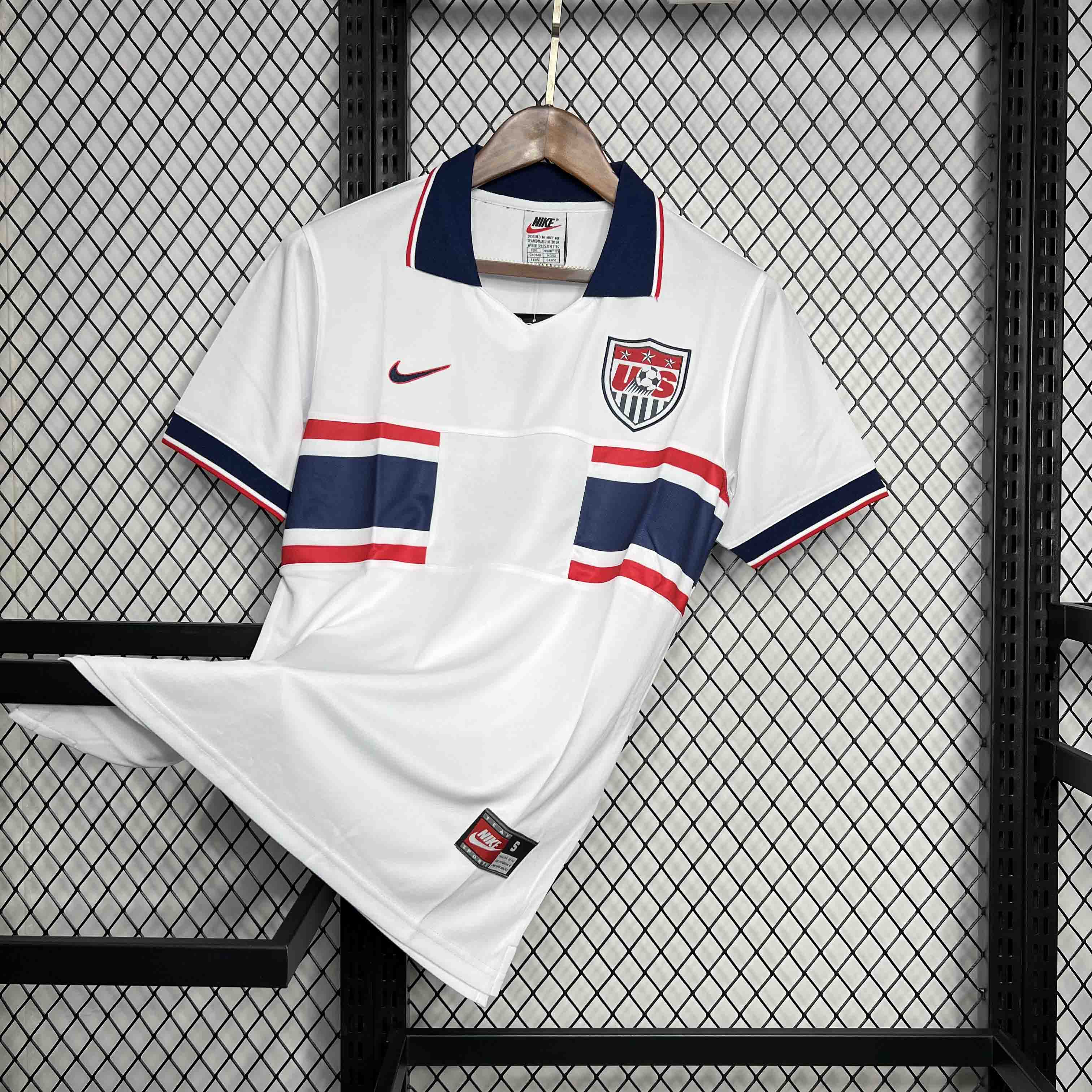AlphaJersey-Retro United States USA 1995 Home Stadium Jersey