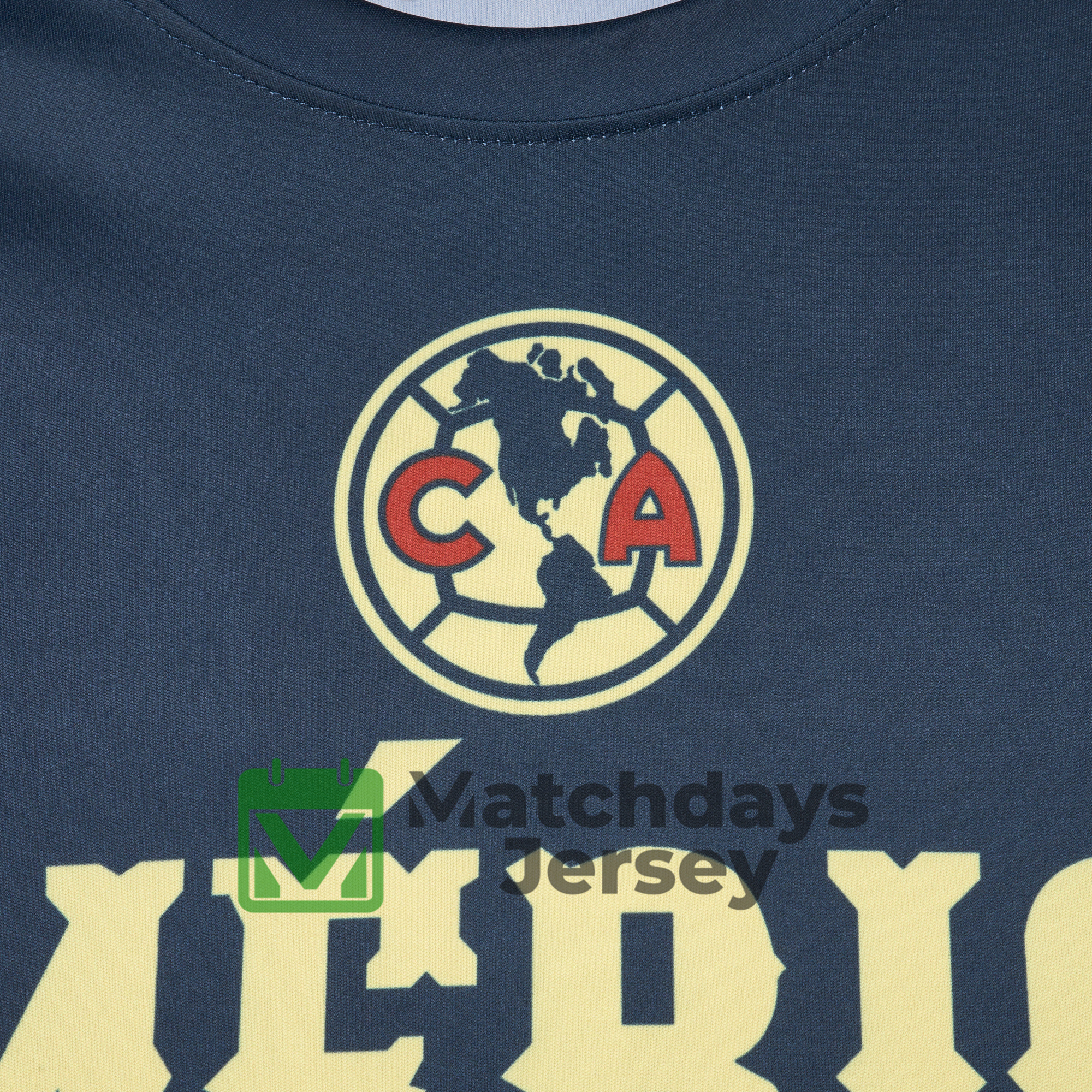 AlphaJersey-Club América 2024 Triple Championship Commemorative Edition Jersey - Deep Blue