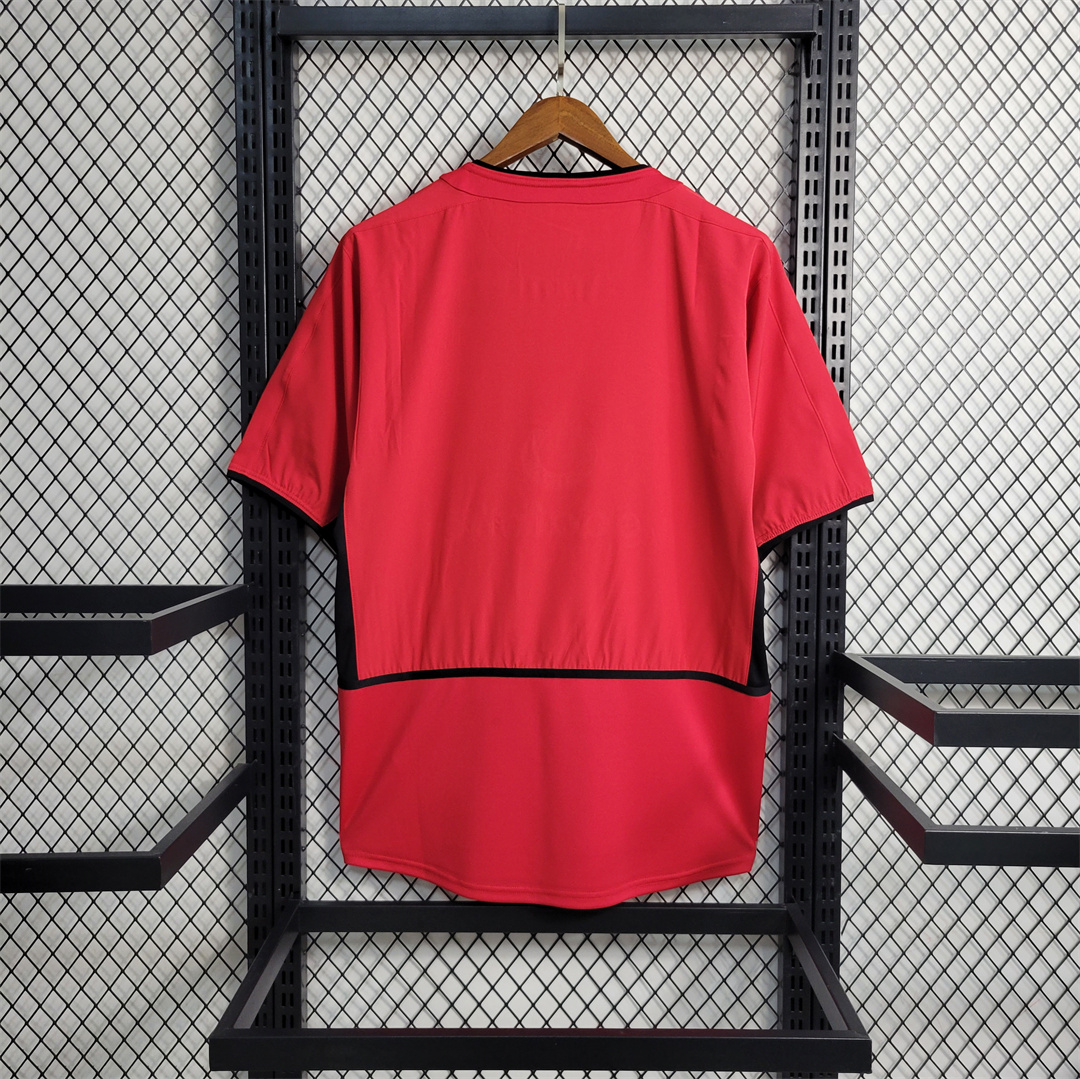AlphaJersey-Retro Manchester United 02-04 Home Jersey
