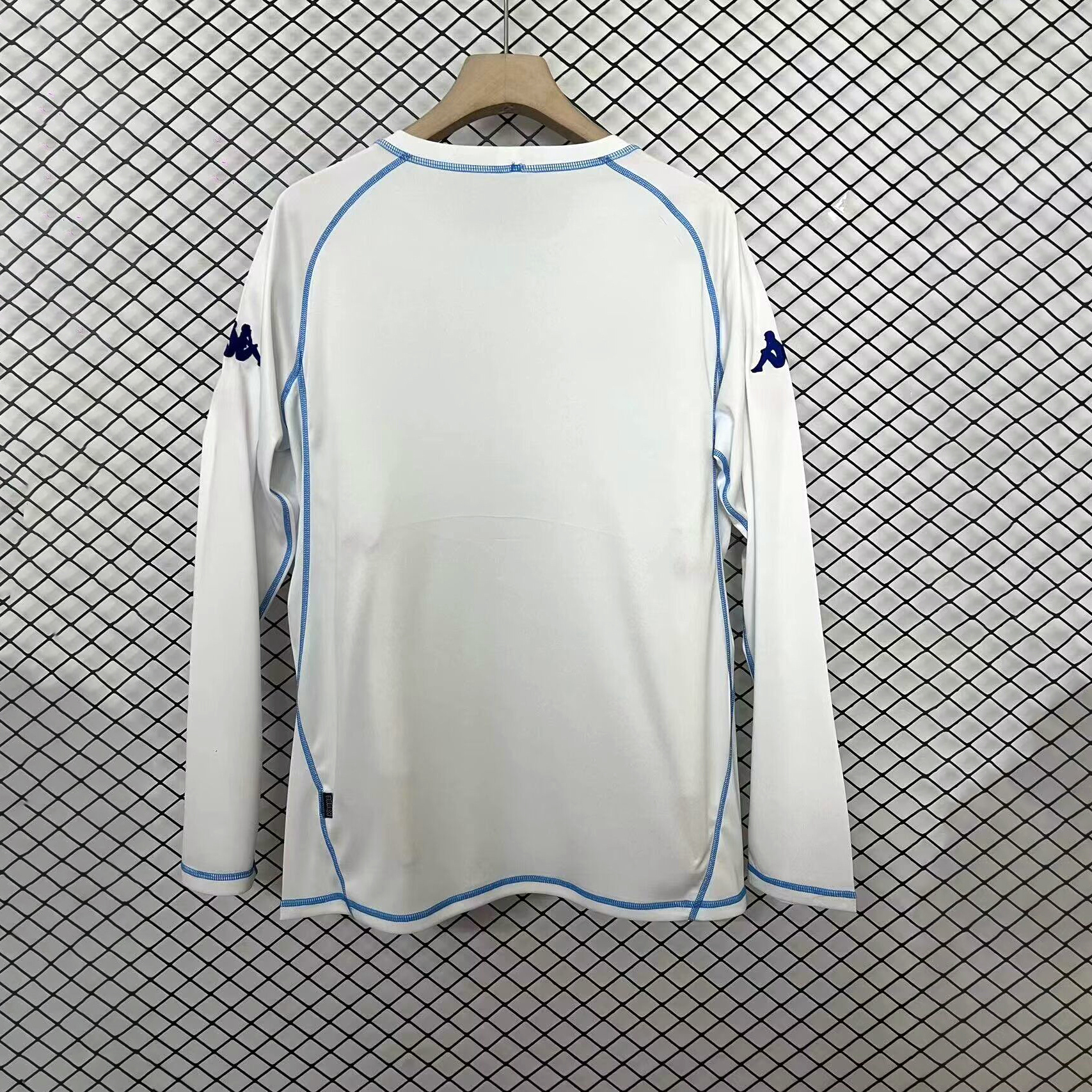 AlphaJersey-Retro AJ Auxerre 2003-04 Home Long Sleeves Jersey