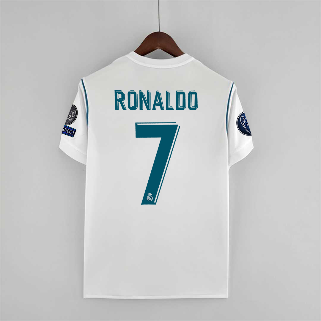 AlphaJersey-Real Madrid Retro 17-18 Home Shirt